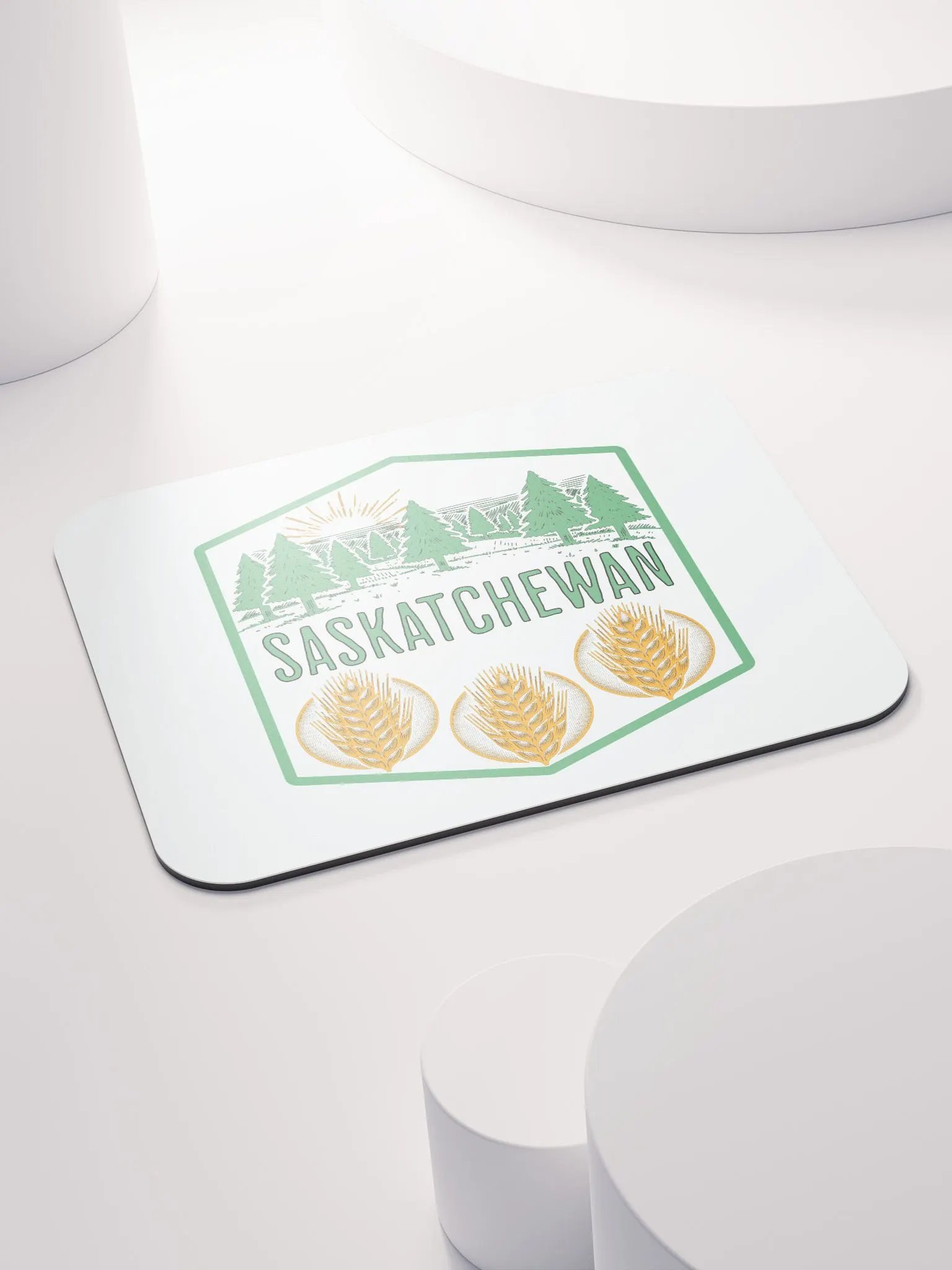Saskatchewan Tree Wheat Wilderness Mouse Pad product image (4)