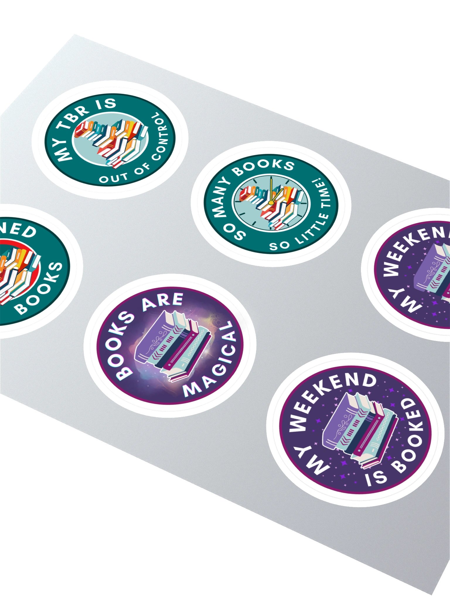 Bookish Sticker Sheet product image (2)
