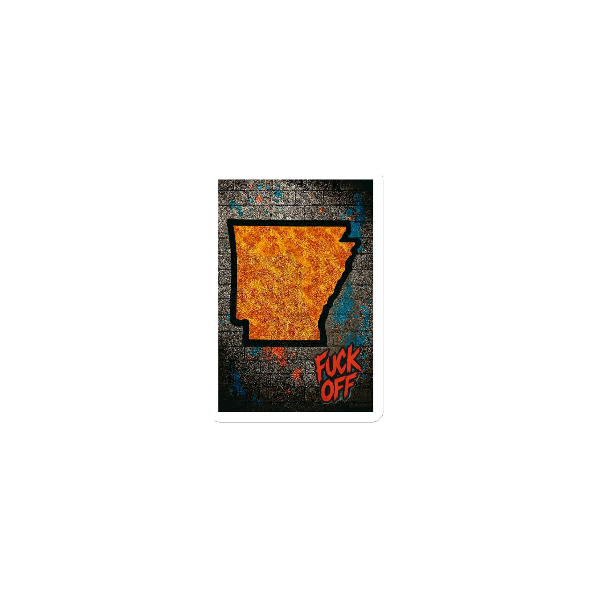 Arkansas State Outlines Magnet Set product image (1)
