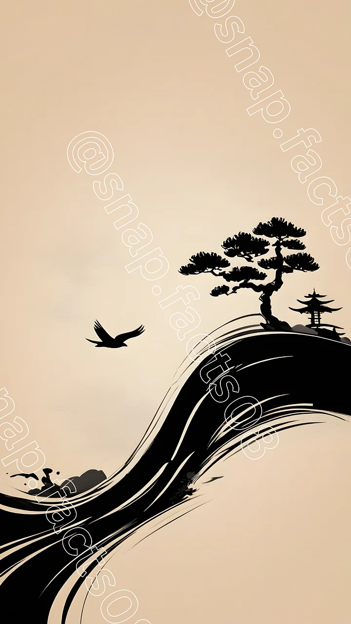 Timeless Horizon – Sophisticated Golden Landscape product image (1)