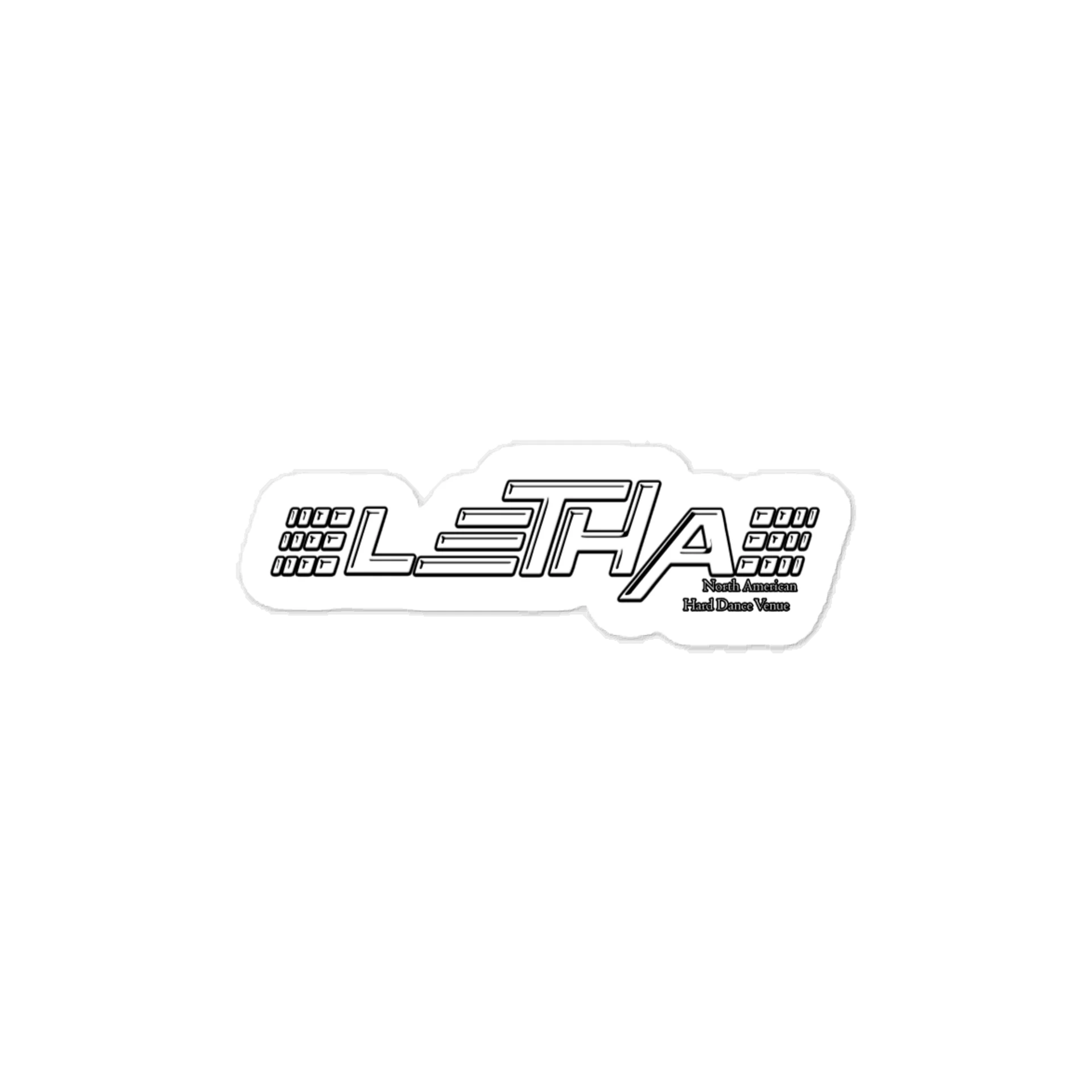 LETHA STICKER - TEXT LOGO product image (1)
