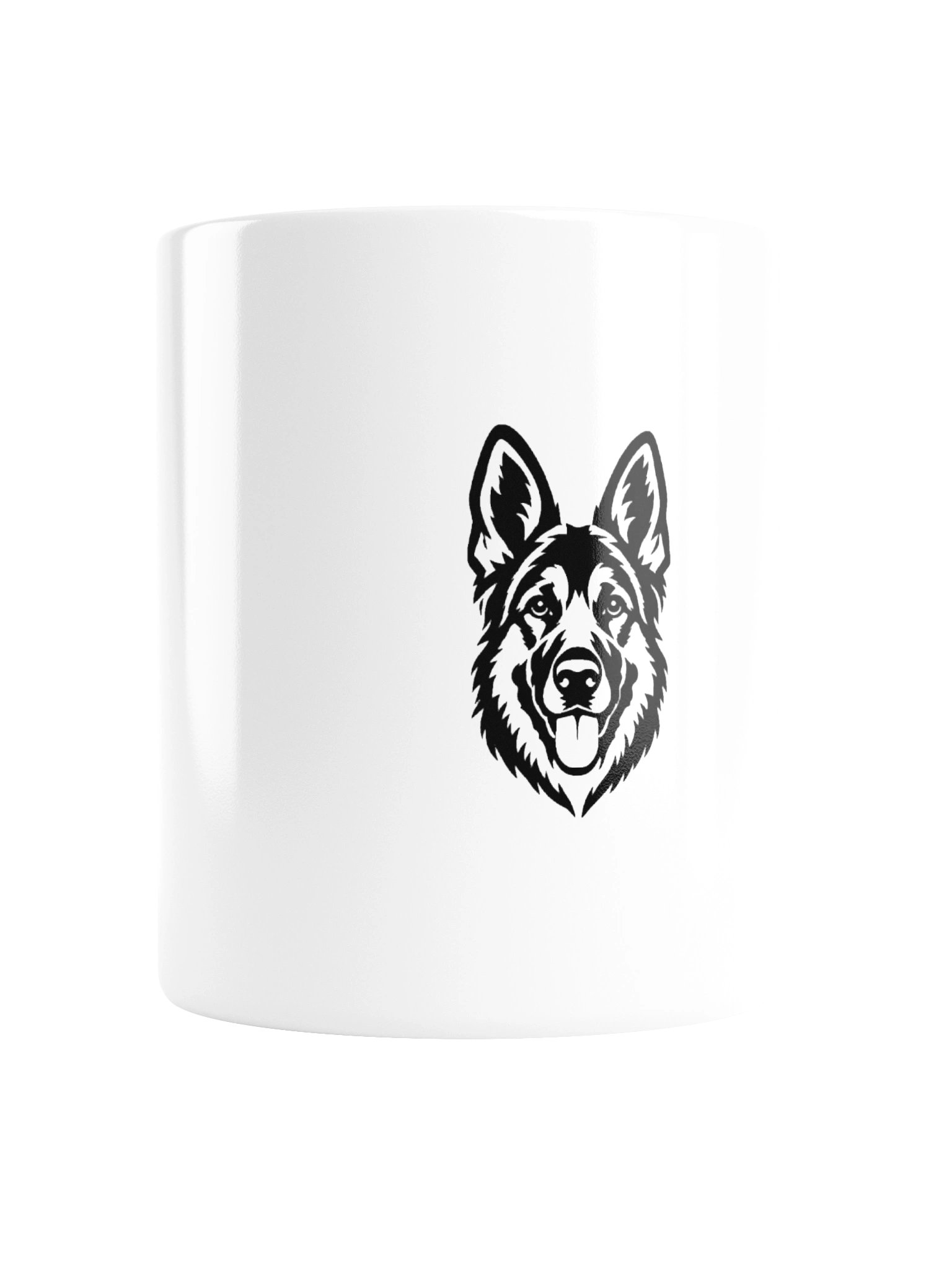 Tazza bianca lucida PASTORE TEDESCO product image (2)