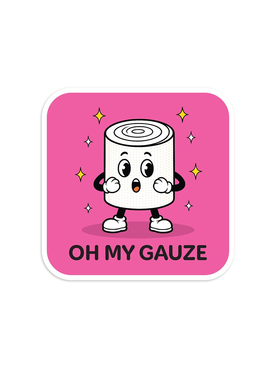 Freed - Die-Cut Sticker [Oh My Gauze] product image (1)