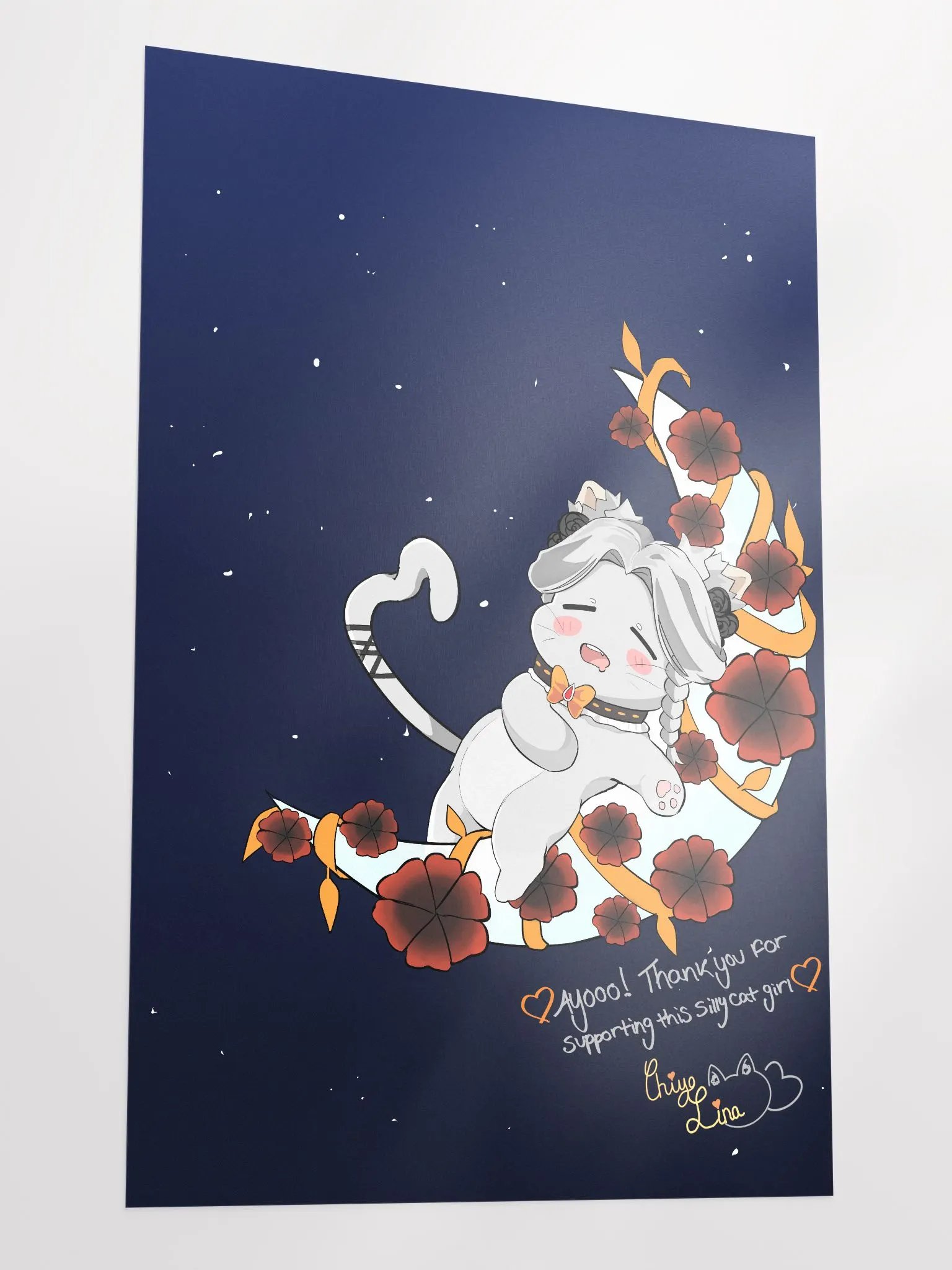 Eepy Kitty Poster [Signed Version] product image (5)