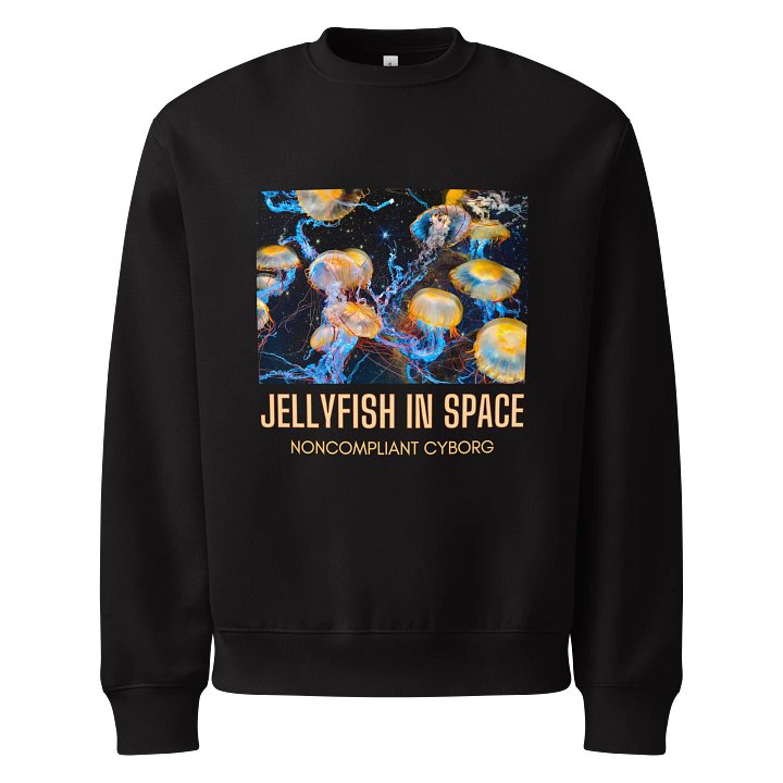 Jellyfish in Space Sweatshirt product image (1)