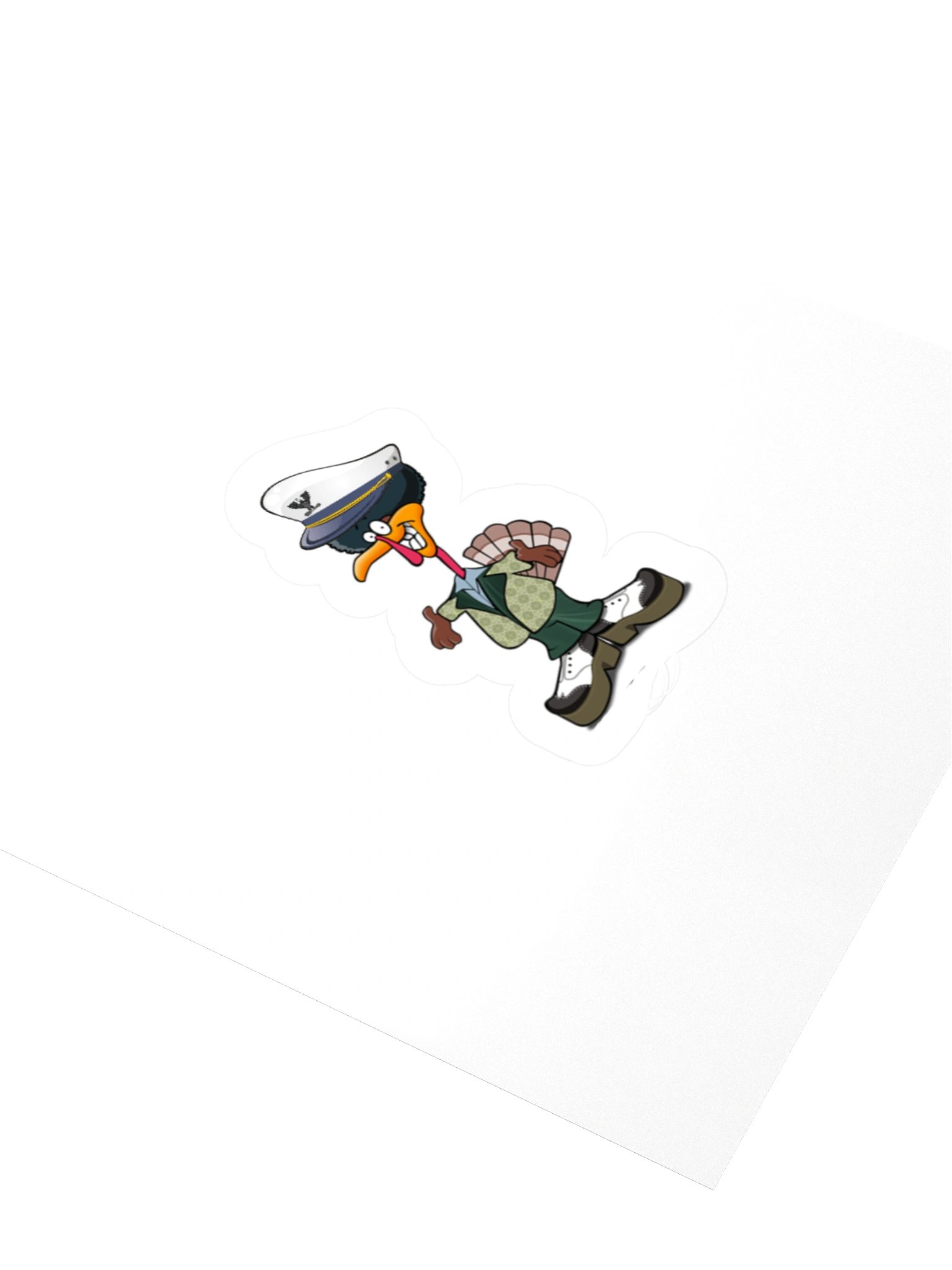 Jive Turkey 3x3 Sticker product image (3)