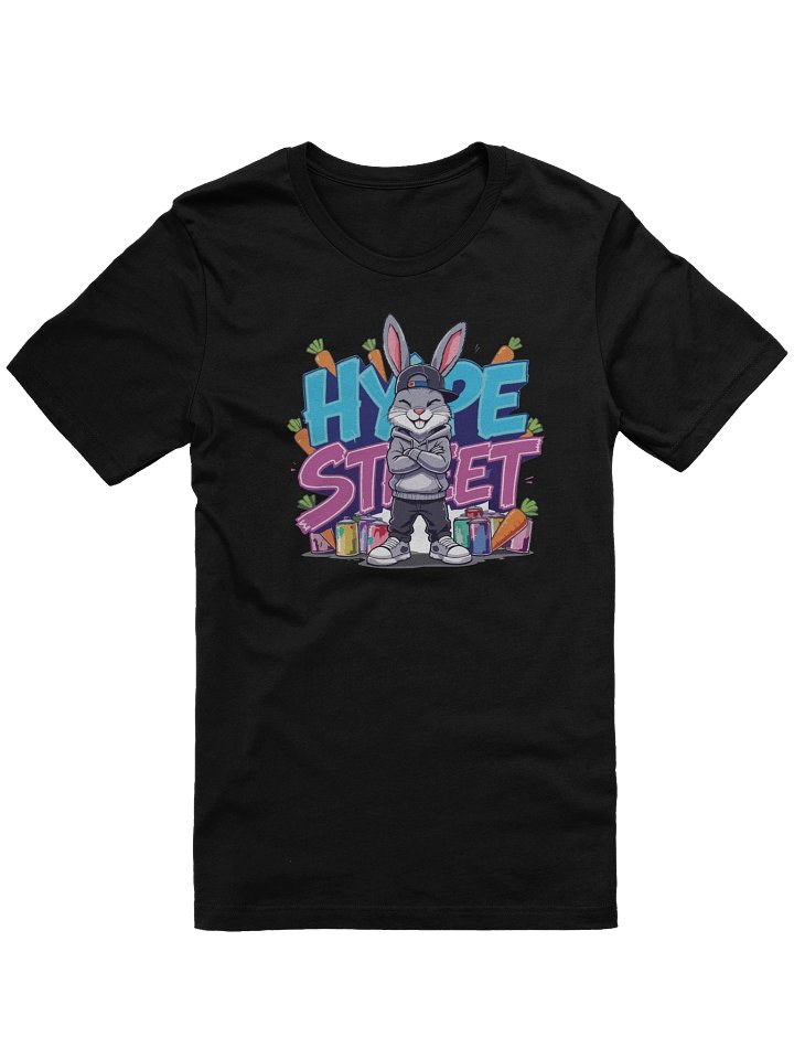 Hype Street Rabbit Cartoon T-Shirt - Unisex T-Shirt – Premium Printed T-Shirt for Everyday Casual & Streetwear product image (1)
