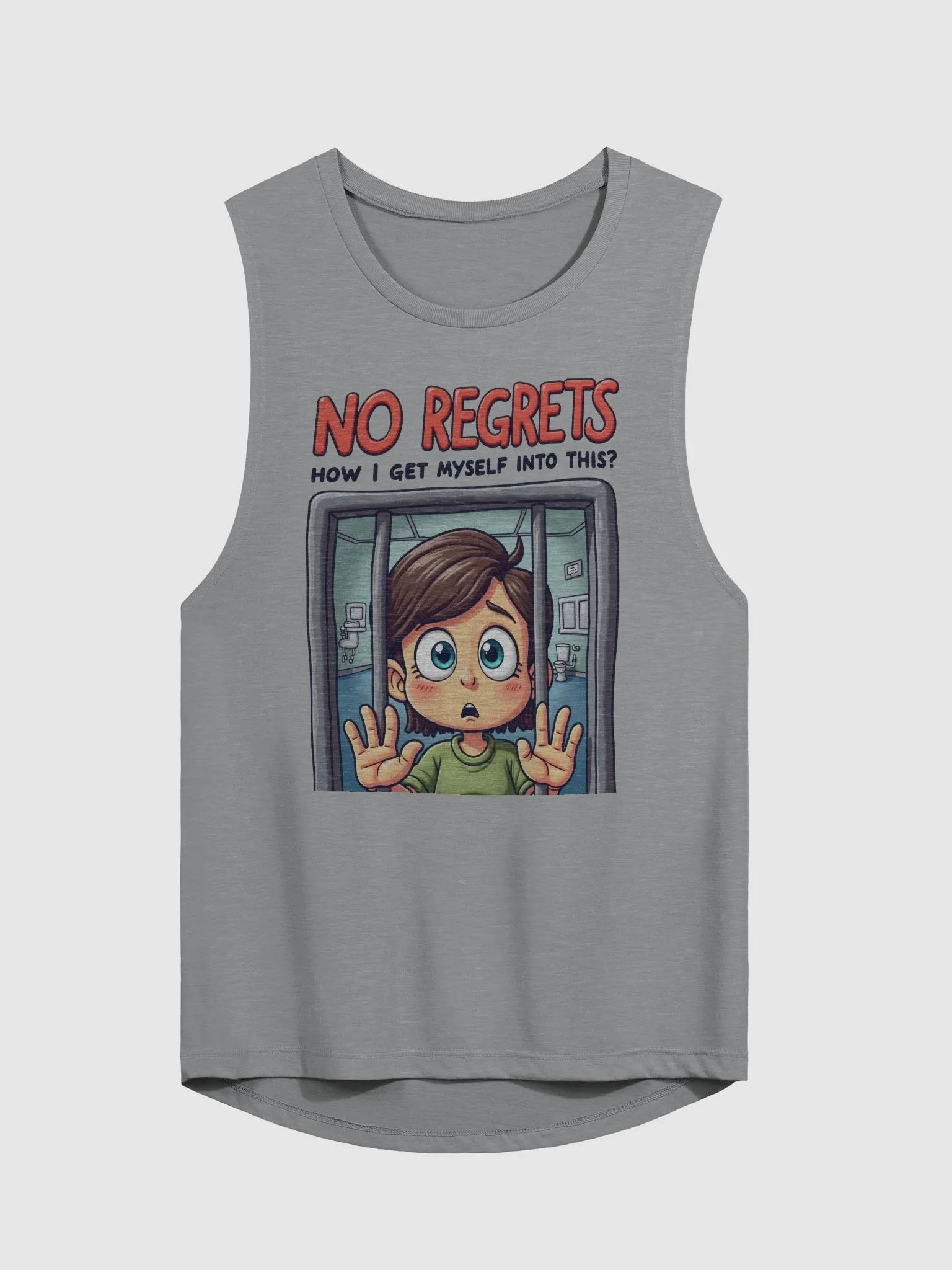No Regrets Muscle Tank product image (3)