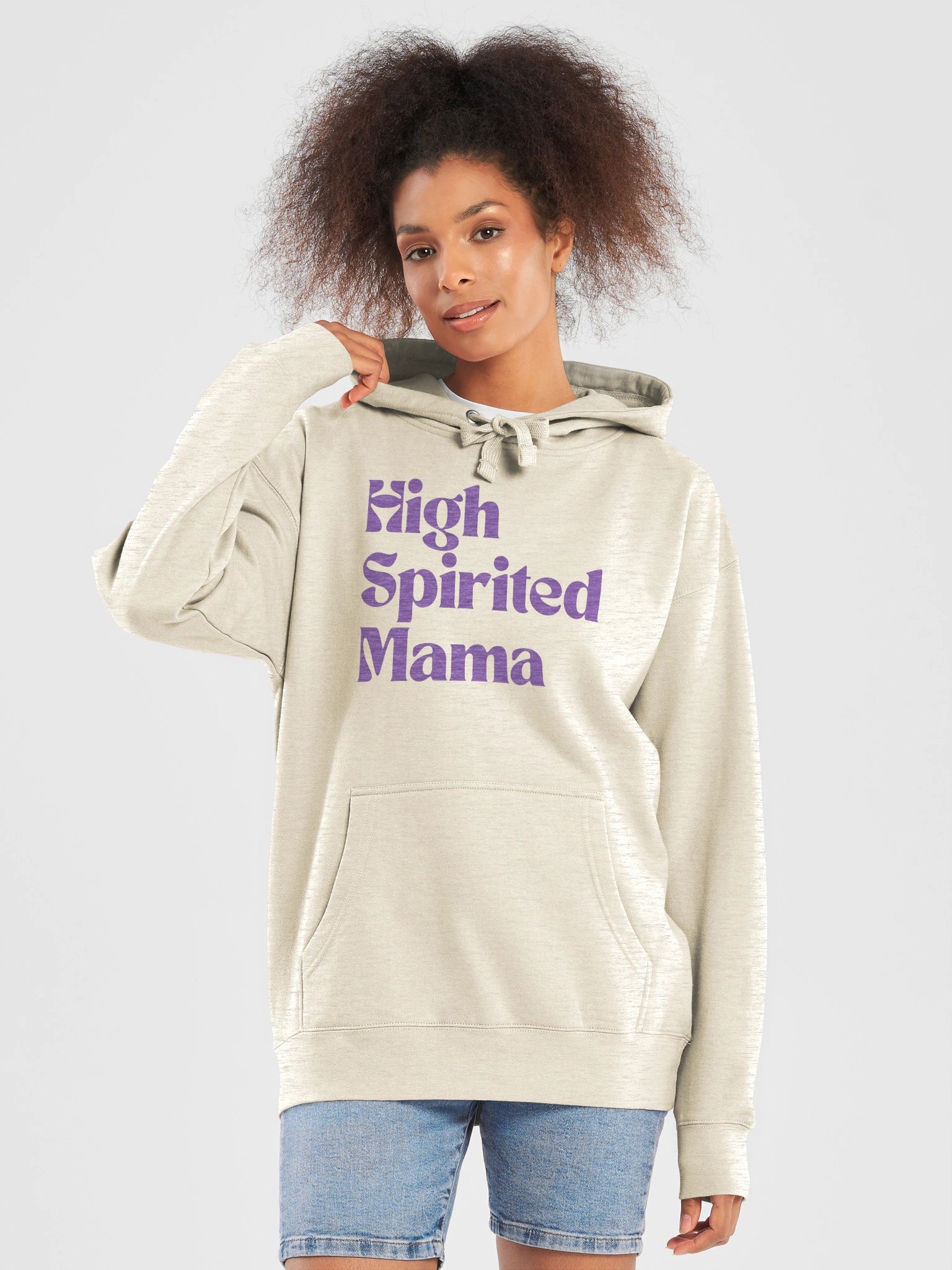 High Spirited Mama Hoodie product image (5)