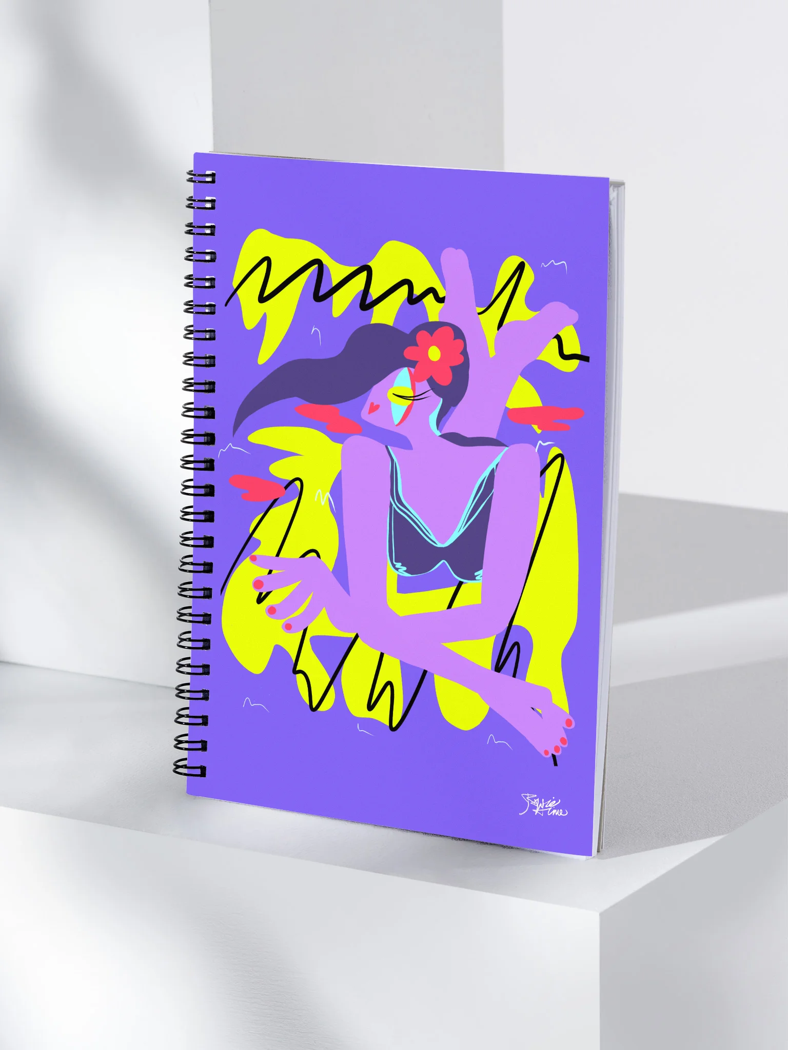 Spiral Sketch/Notebook School: Beach Life product image (4)
