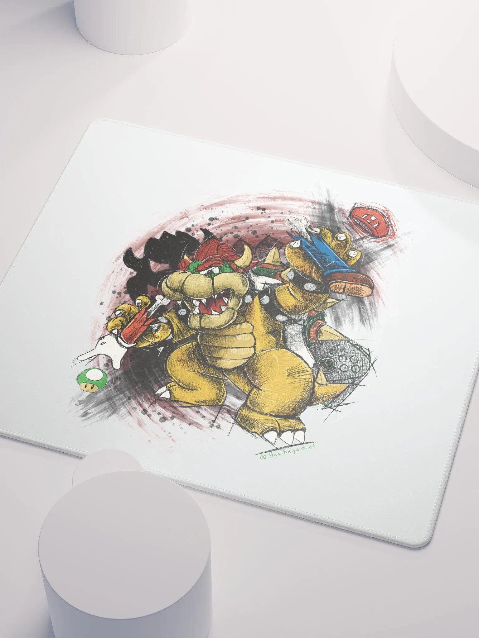 Bowser by StephyJ Gaming Mouse Pad product image (5)