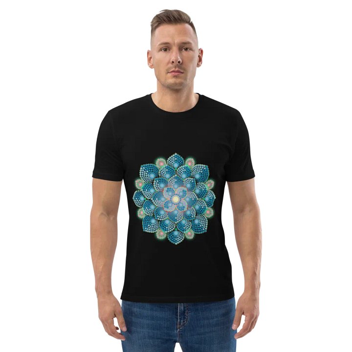 Summer Rain Mandala Organic T-Shirt product image (2)