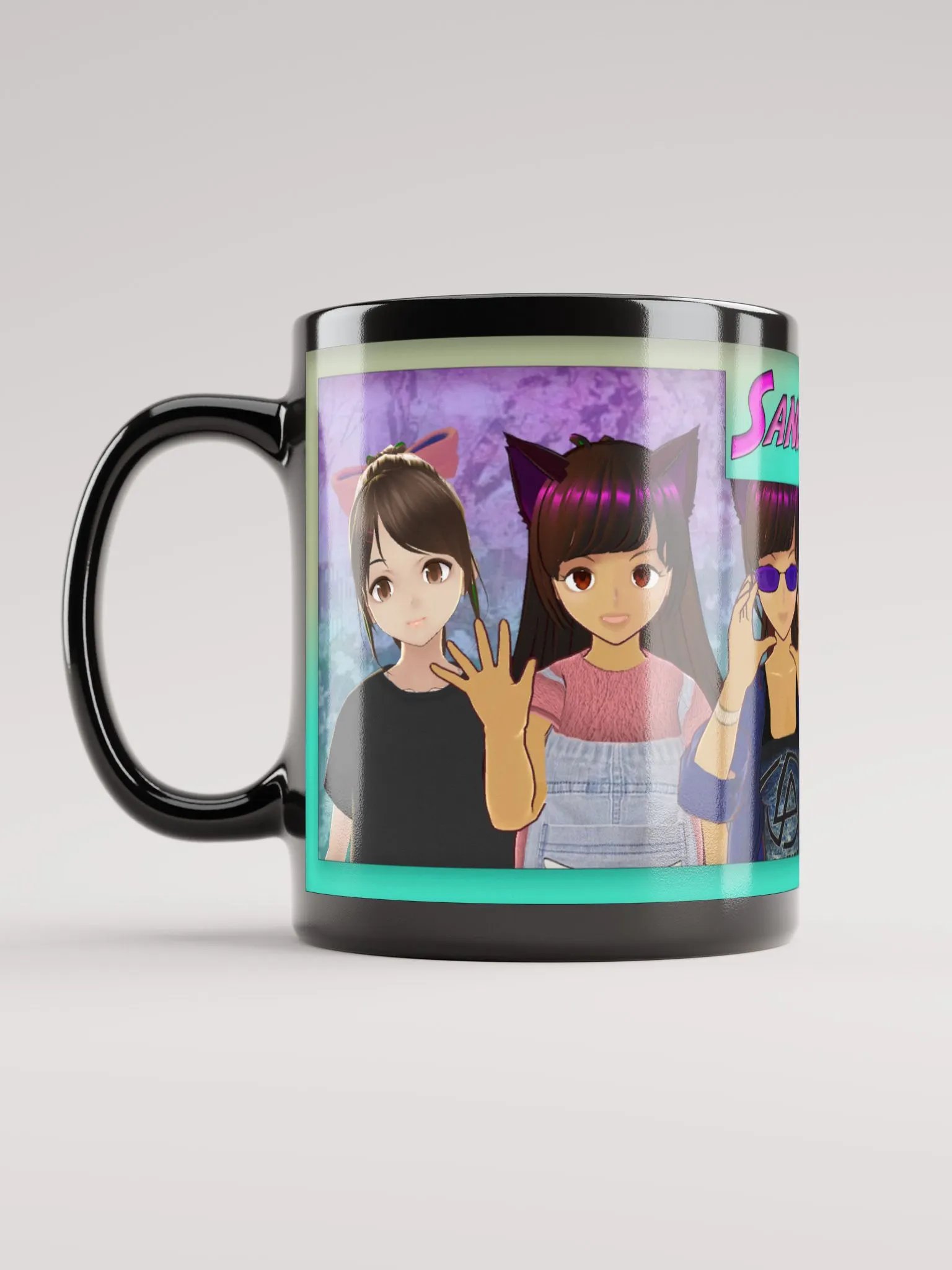 Multimodels Black Glossy Mug by Mugz product image (1)