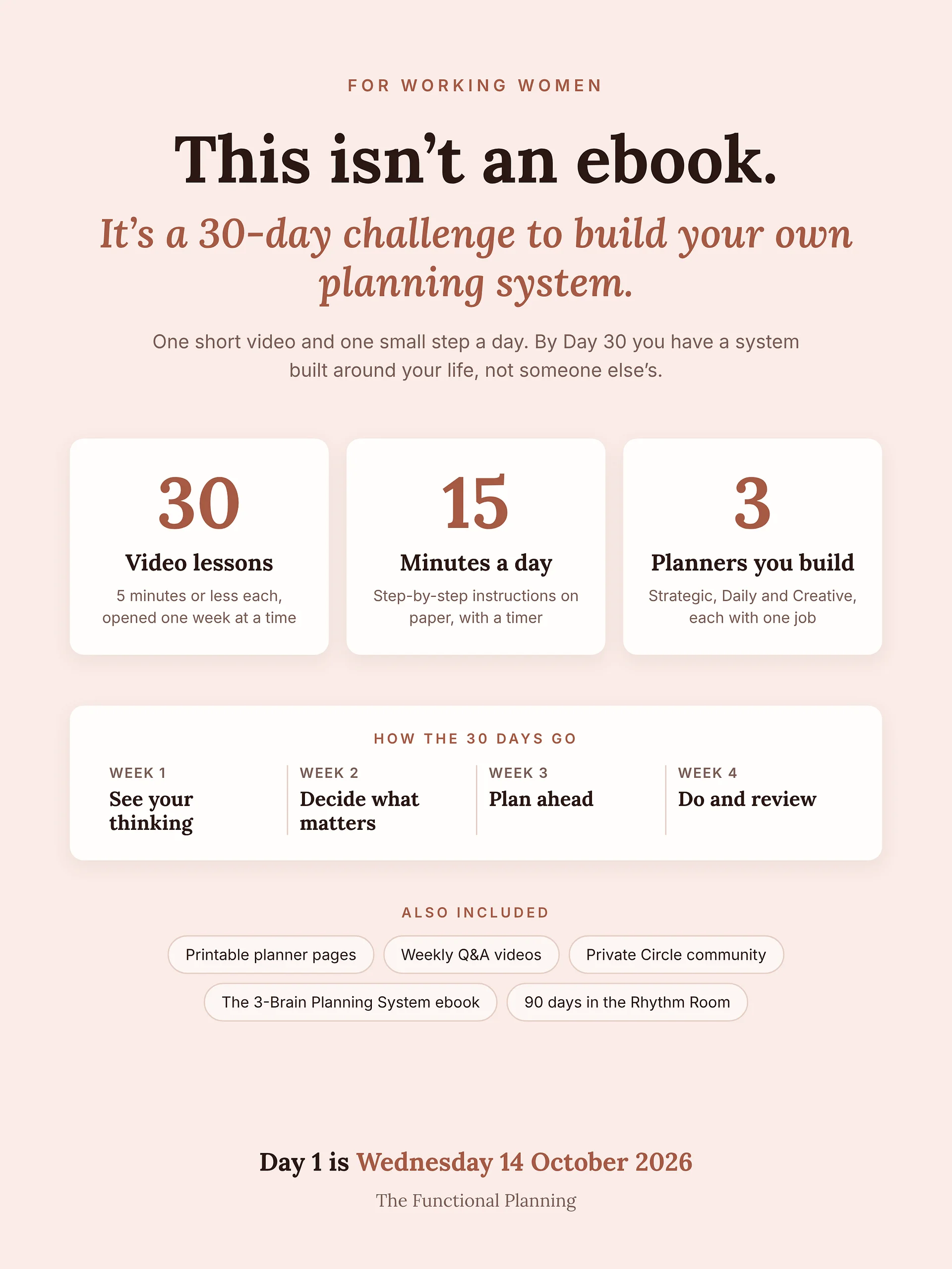 Find Your Rhythm: A 30-Day Planning Challenge for Working Women product image (2)