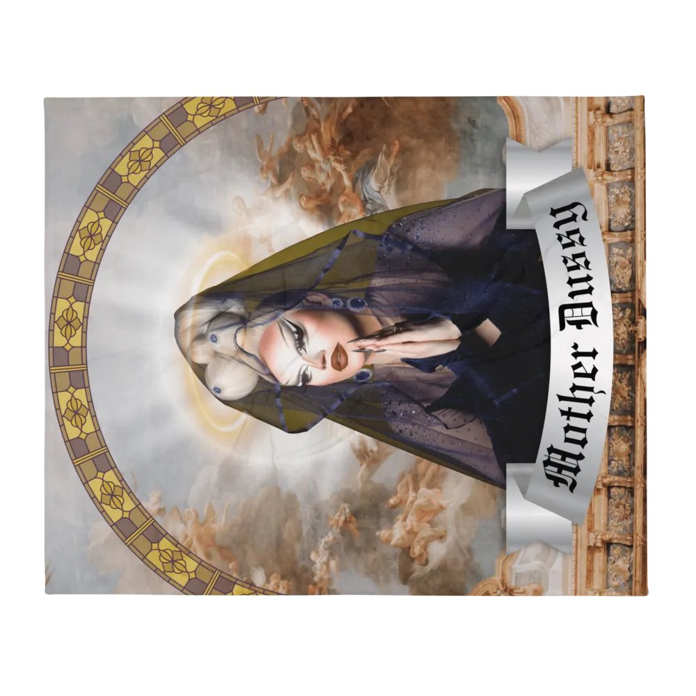 Mother Dussy Throw Blanket product image (1)