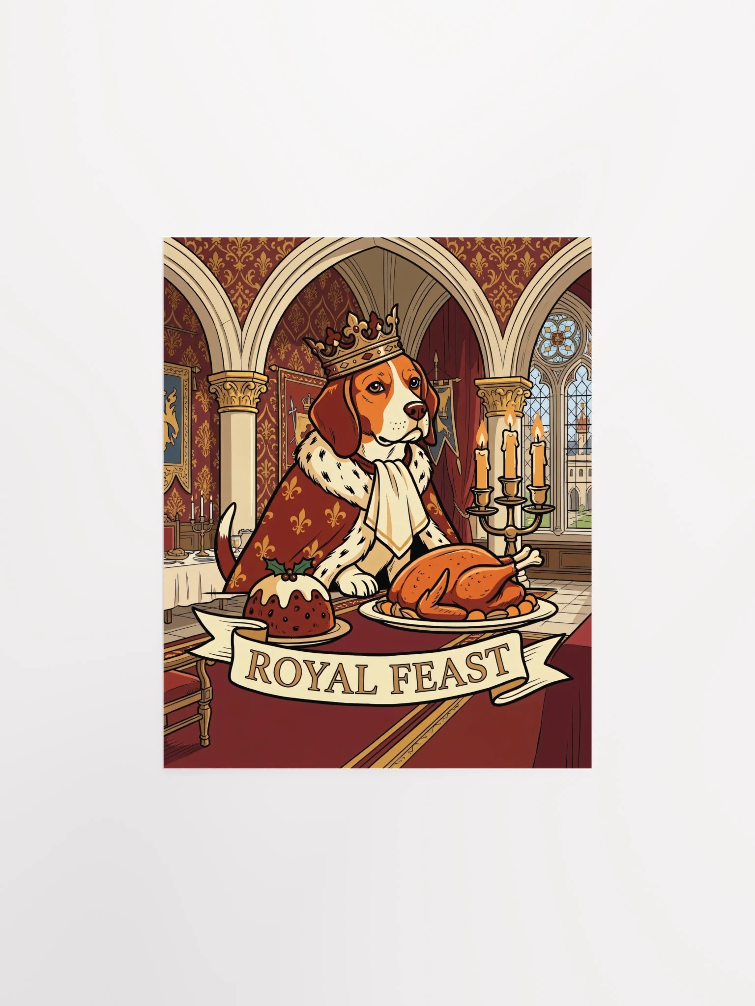 Royal Feast Beagle Poster product image (25)