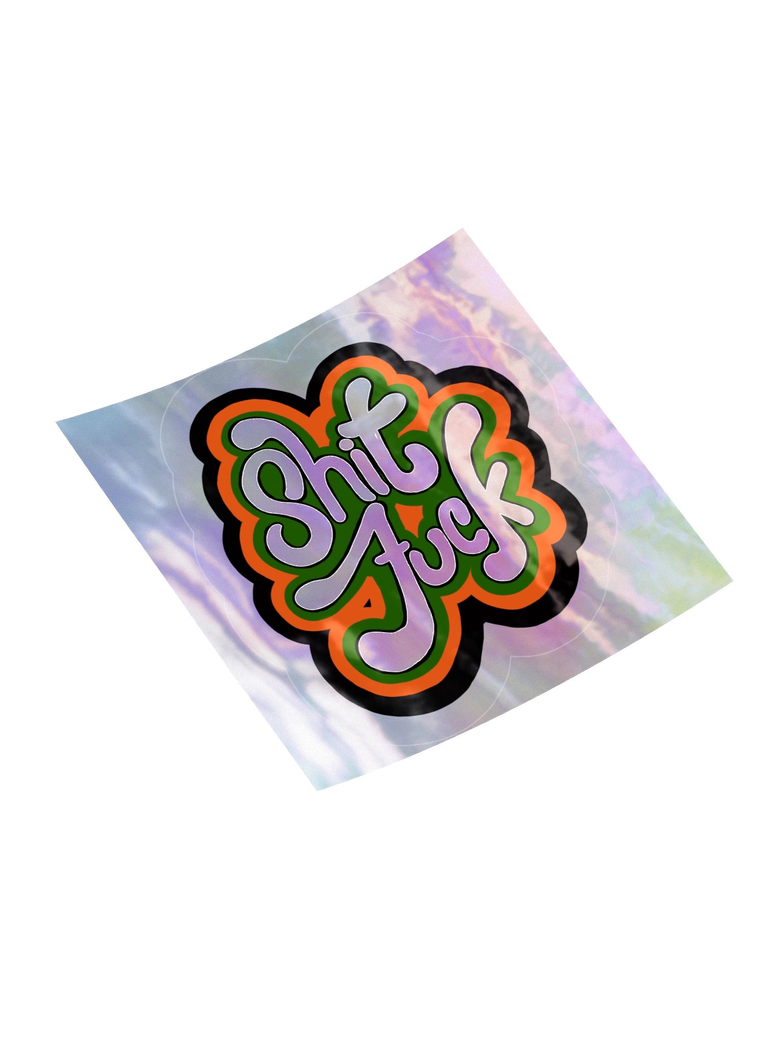 Shit Fuck Holo Sticker product image (10)