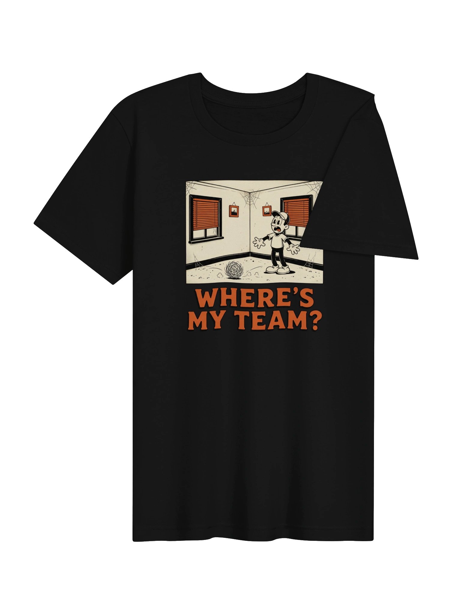 Where's My Team? — Cartoon Tee product image (4)