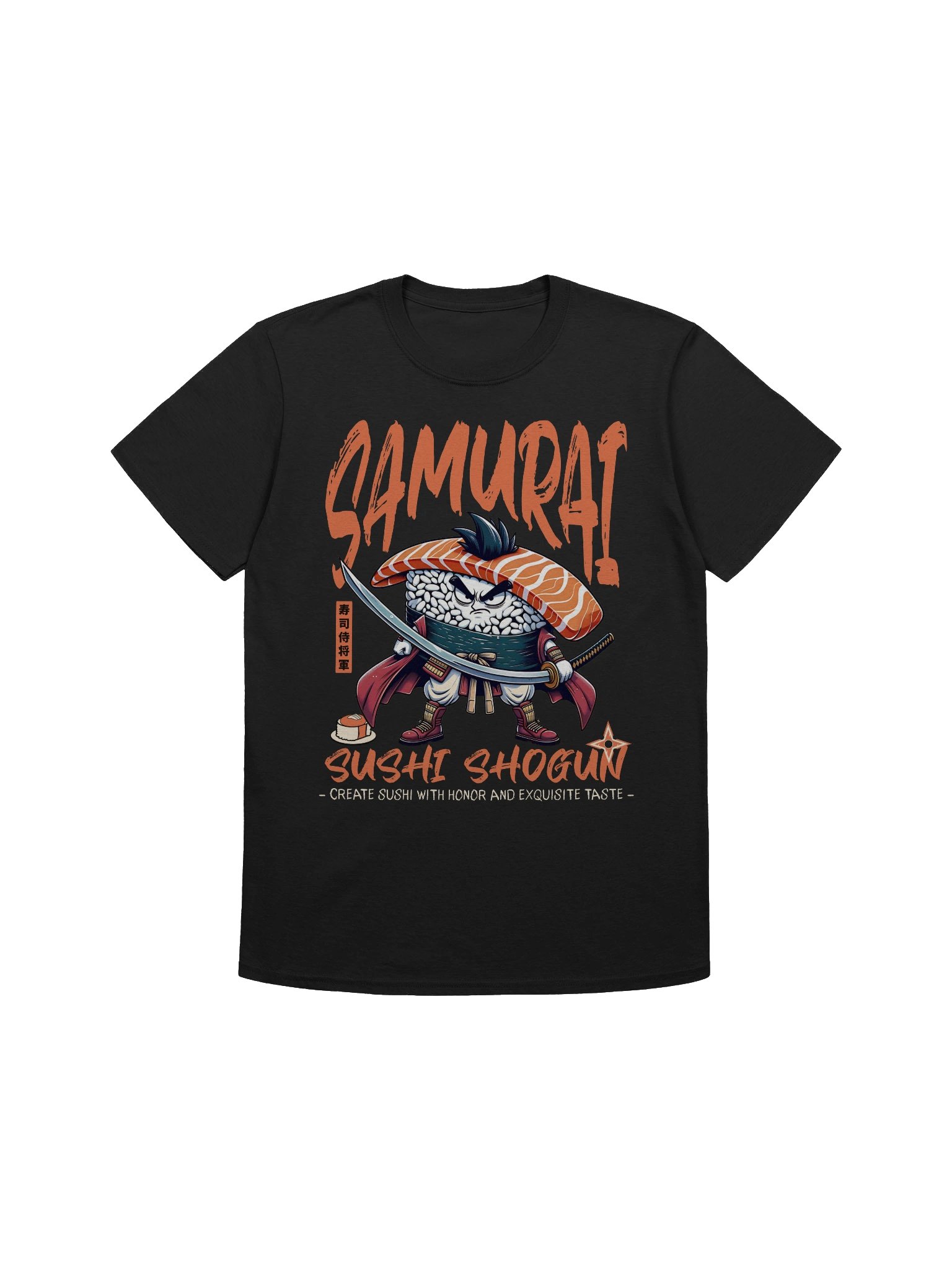Sushi Shogun Samurai T-Shirt - Gildan Softstyle product image (1)