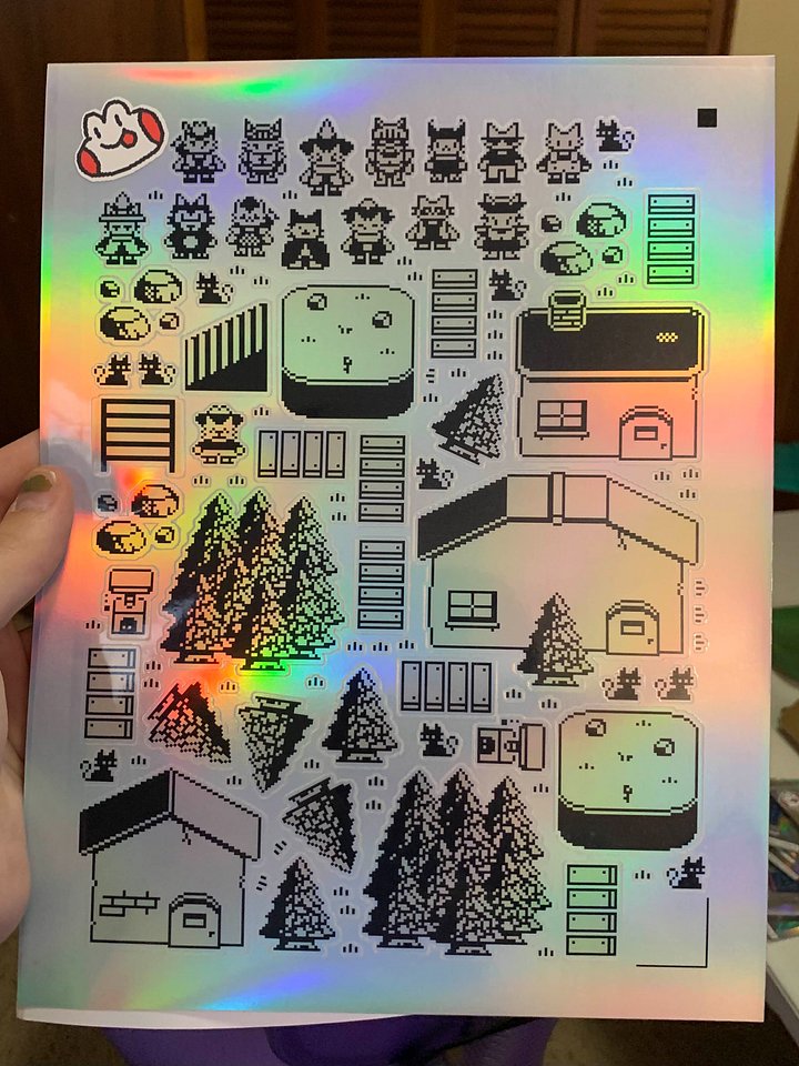 1bit Kitty Tileset Sticker Pack product image (1)