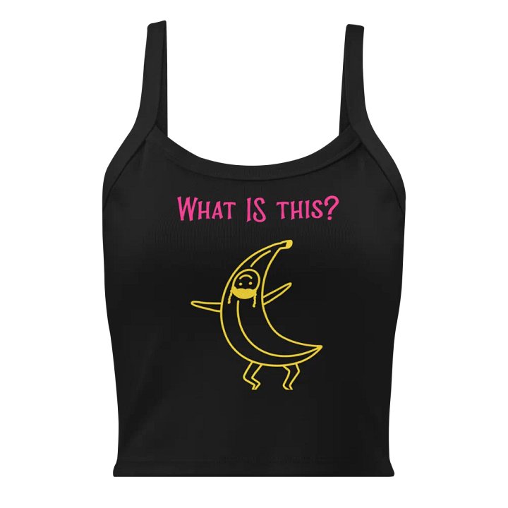 What Is This? ribbed tank top product image (1)
