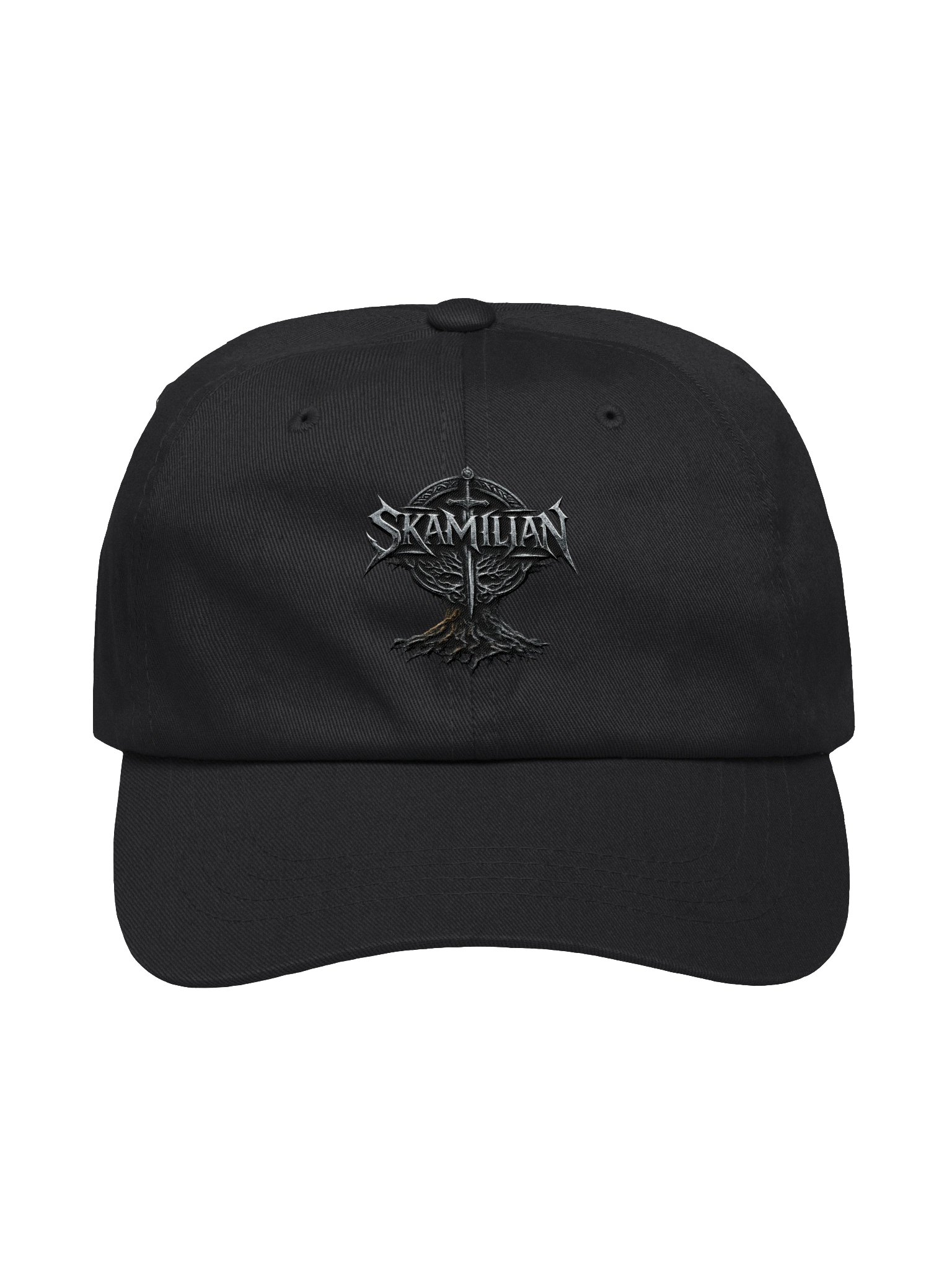 Skamilian — Beneath the World Tree Embroidered Dad Hat product image (1)