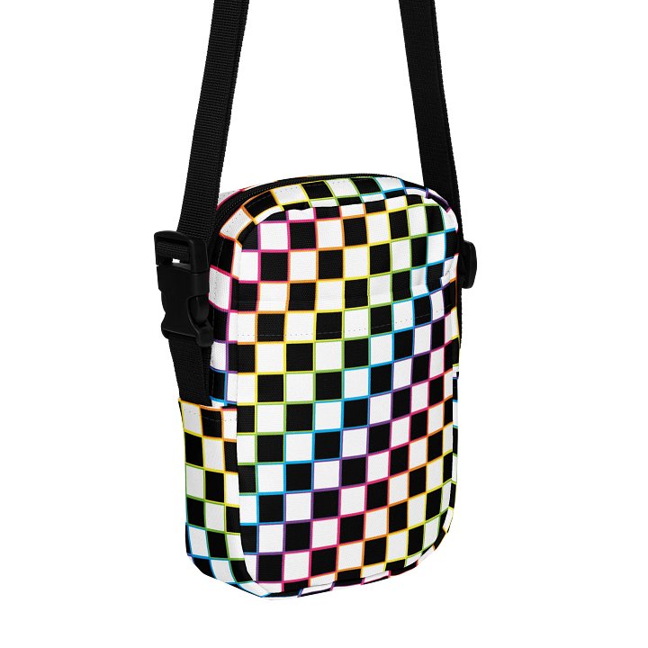 Rainbow Checkered Crossbody product image (1)