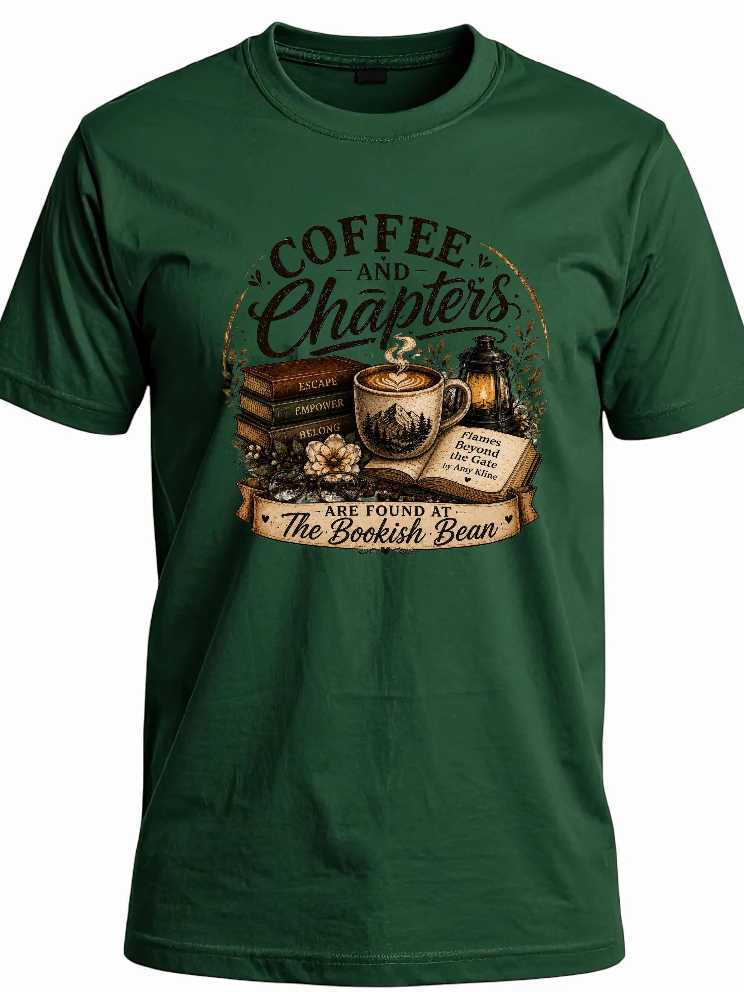 Bookish Bean T-shirt product image (1)