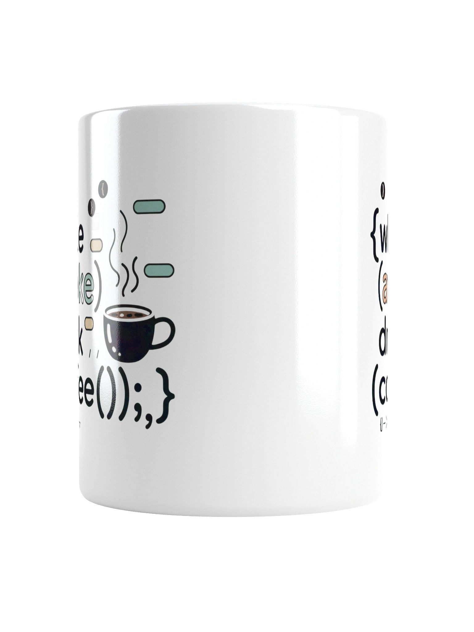 While Awake Drink Coffee Mug – Perfect Gift for Developers product image (4)