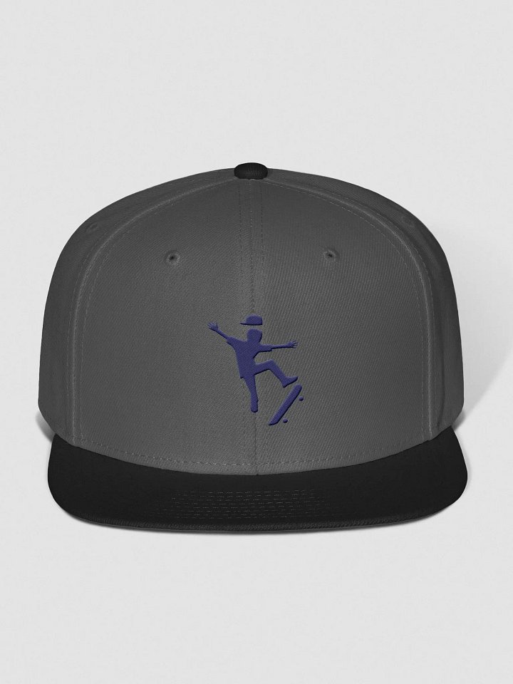 Dazzle Deck Charcoal Grey & Black Baseball Cap product image (1)