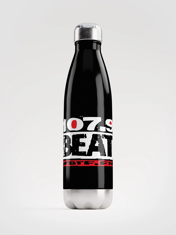 The Beat Logo Stainless Steel Water Bottle product image (1)