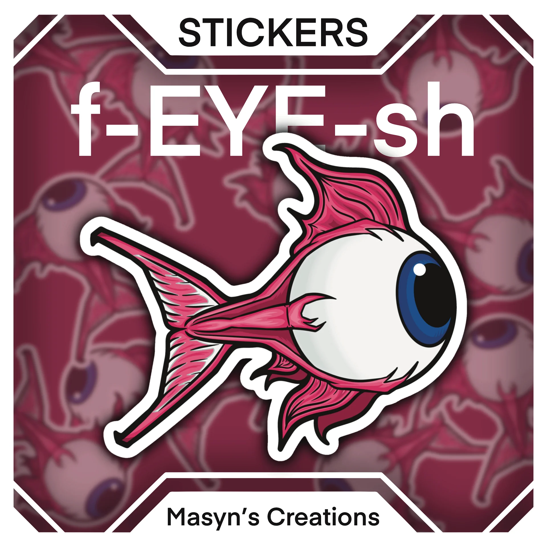 F -EYE- SH Sticker product image (1)