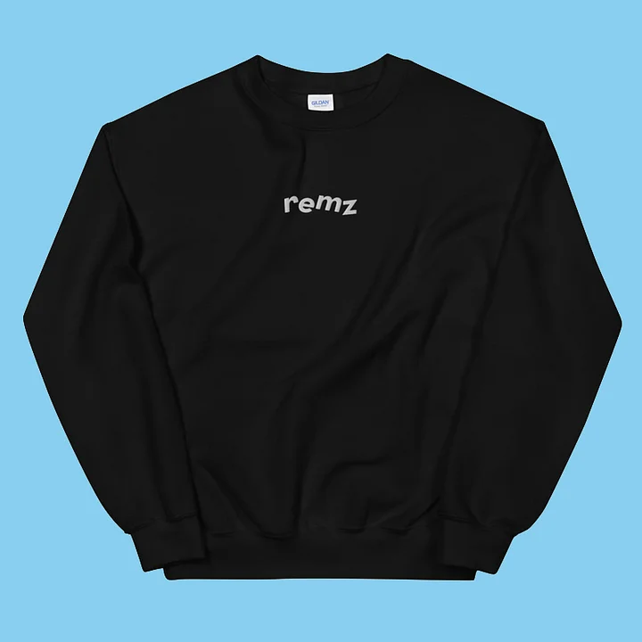 White Embroidered Sweatshirt product image (1)