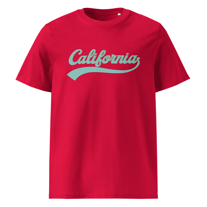California Organic Cotton T-Shirt — Classic Script Design product image (1)