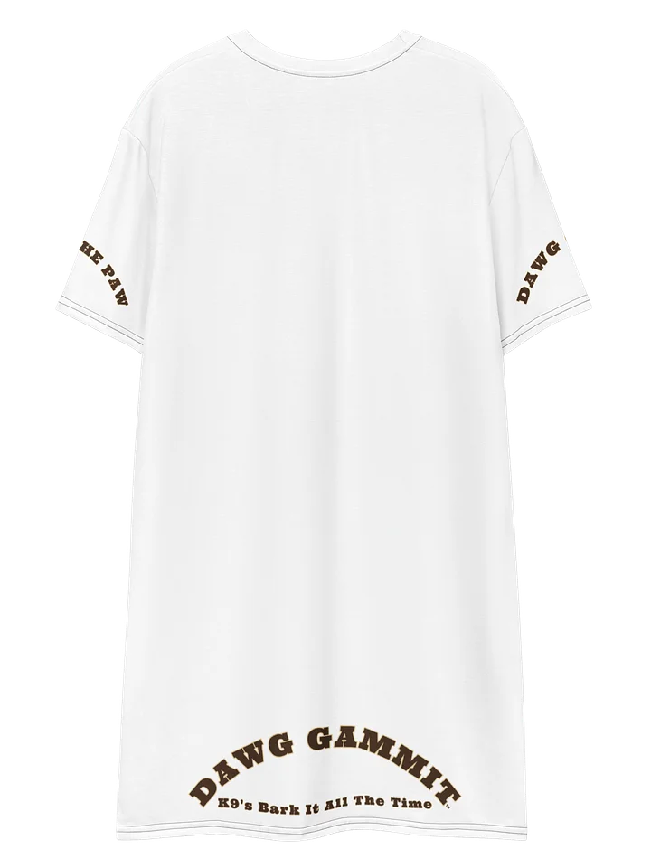 Dawg Gammit Wanted Chihuahua T-shirt Dress product image (2)