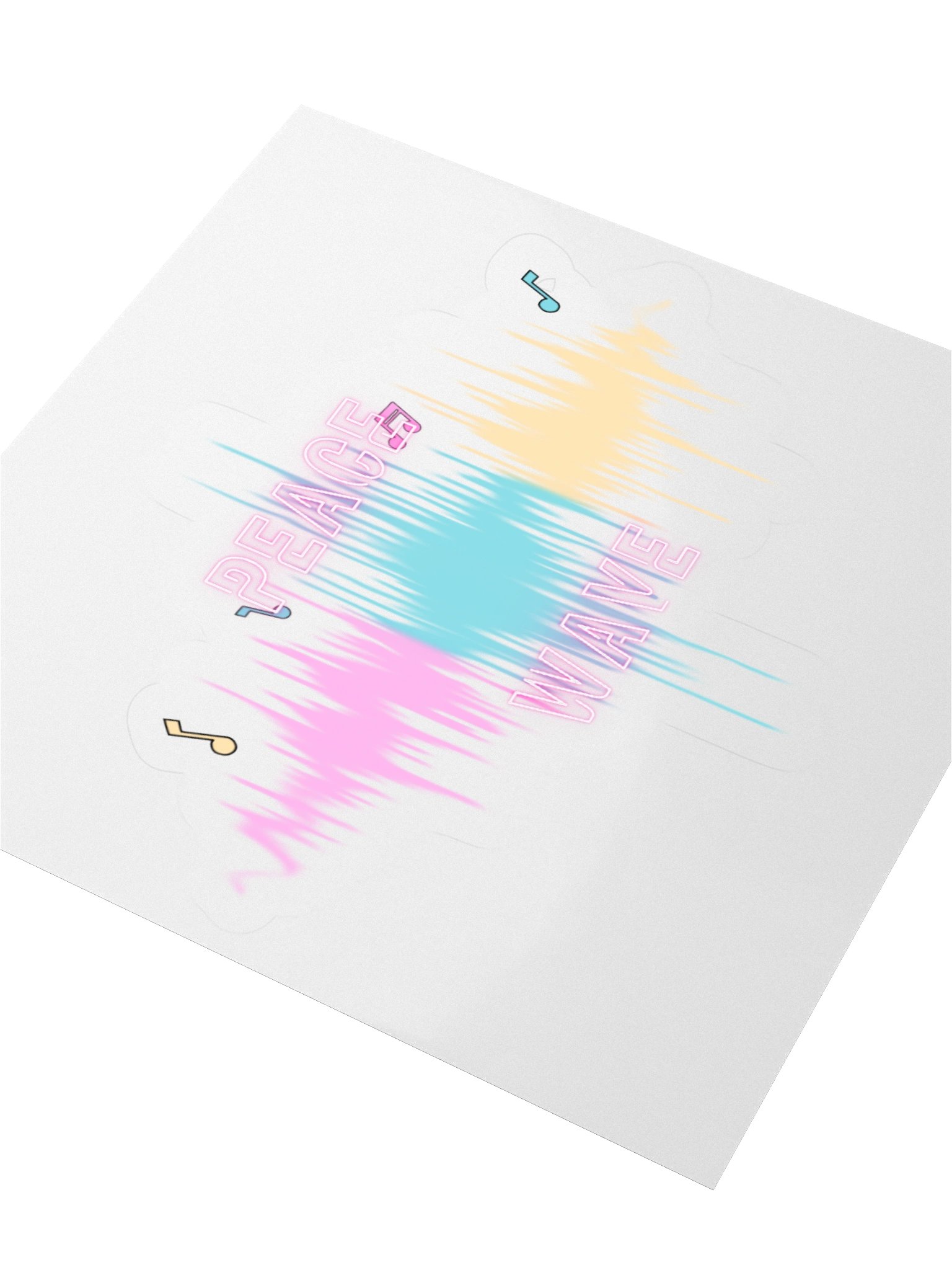 Peace Wave Sticker product image (3)