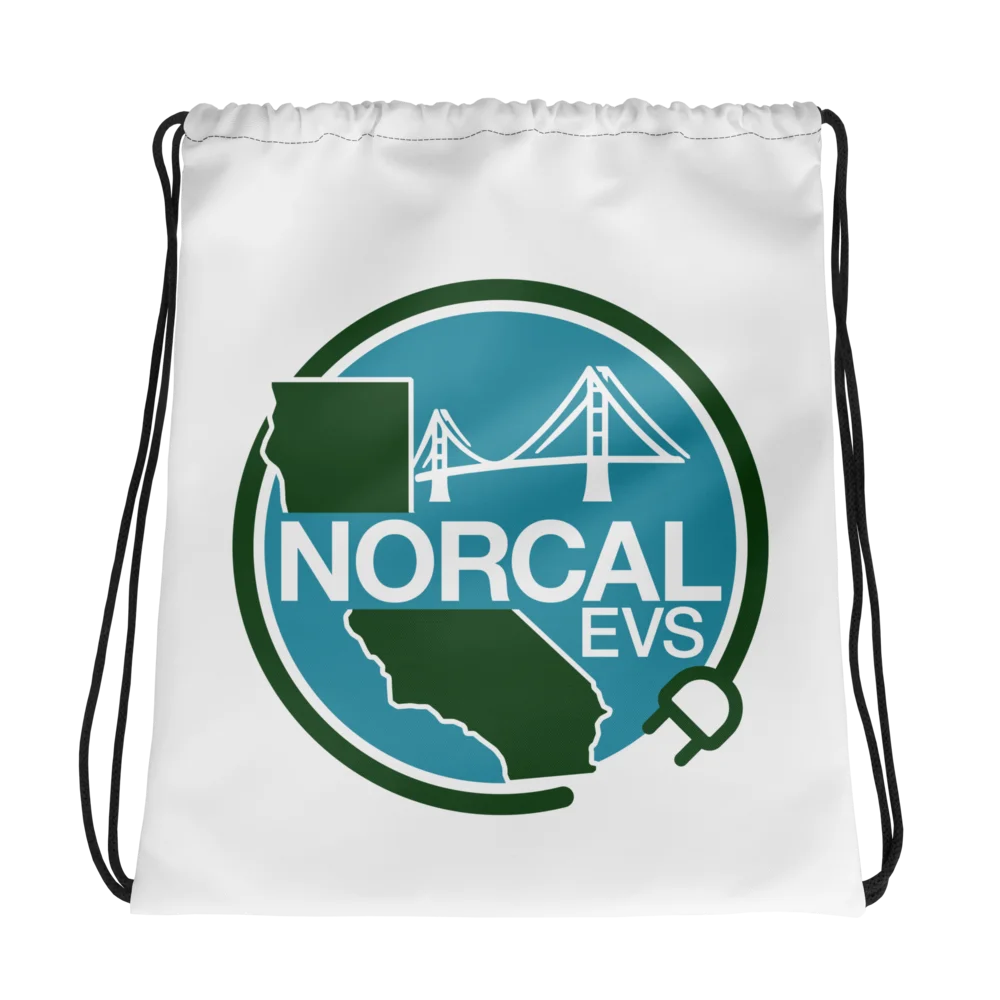 NorCal EVs All-Over Print Drawstring Bag product image (1)
