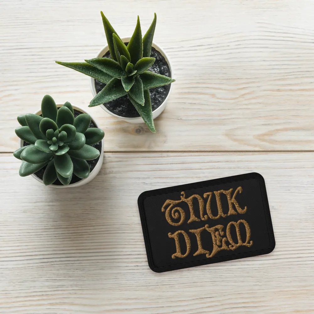 TNUK DIEM - EMBROIDERED PATCH product image (4)