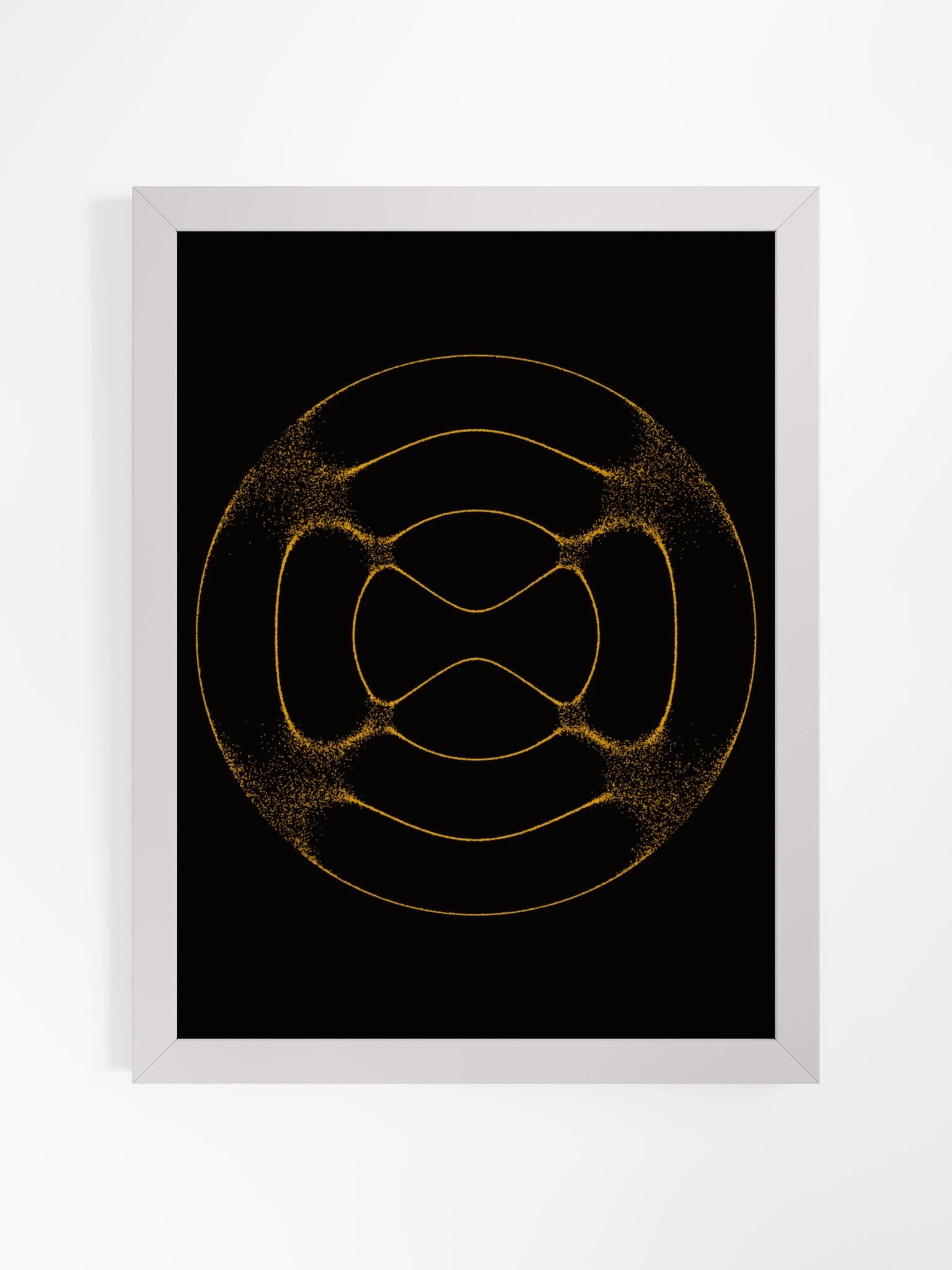 Heart · Sand Framed Poster product image (73)