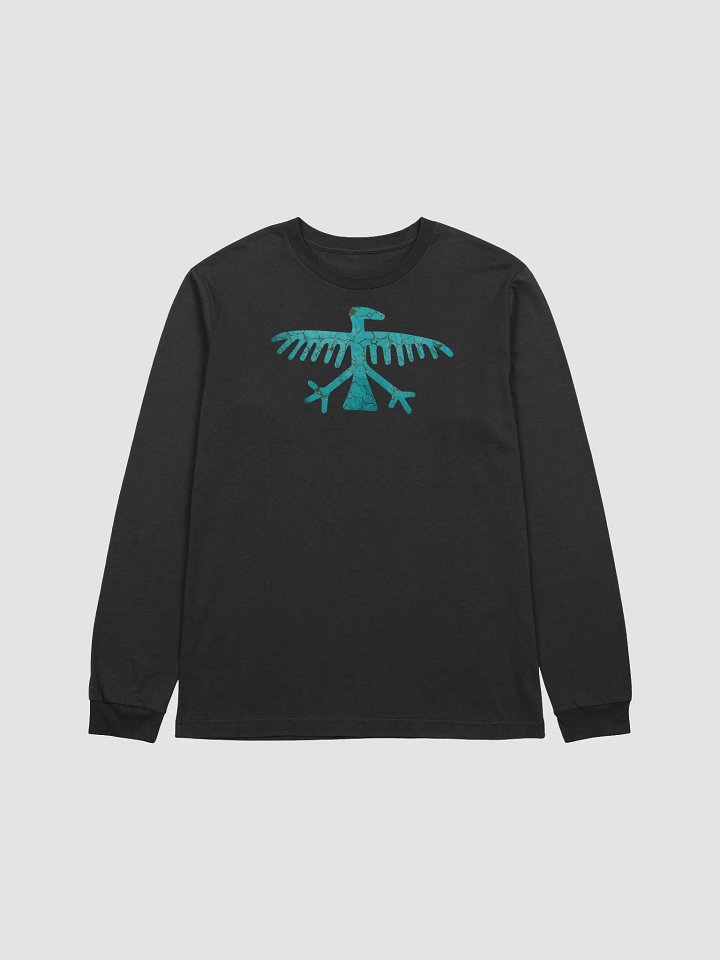 Turquoise Condor LS T-shirt product image (2)