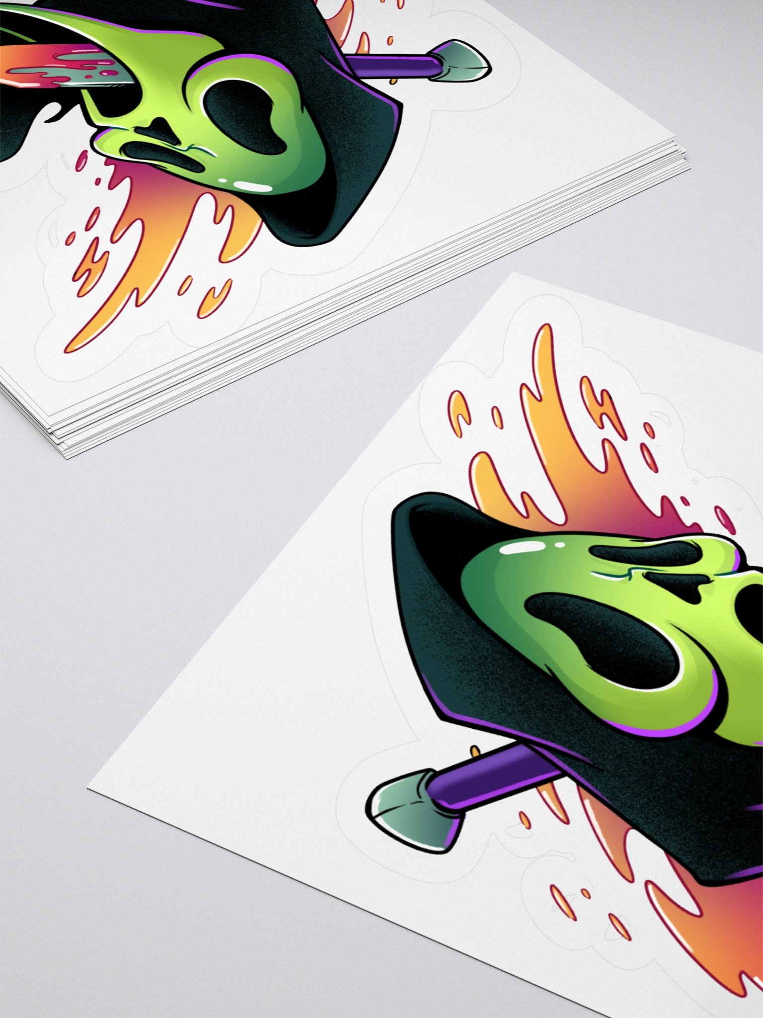 Stab Die-Cut Sticker product image (13)