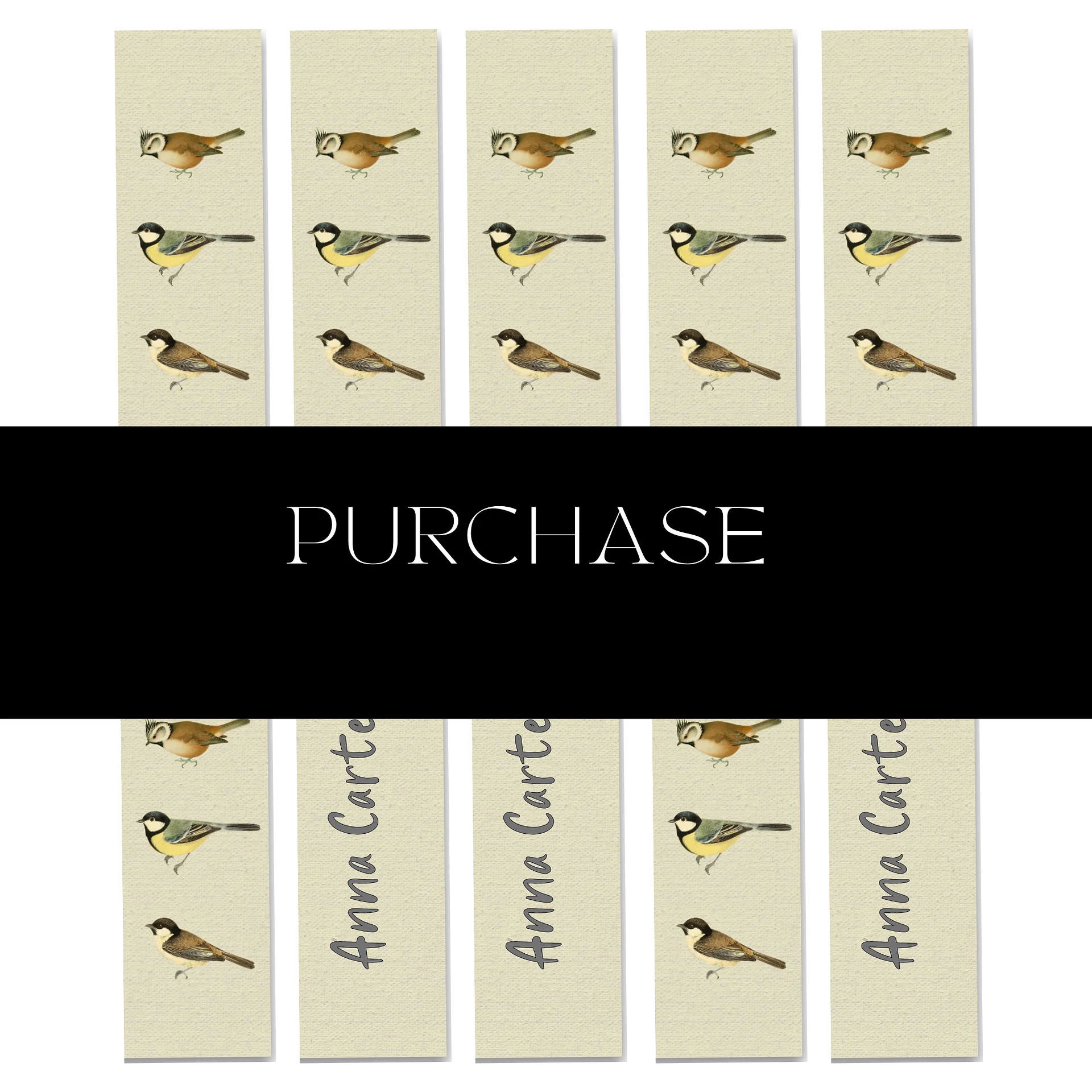 Tit Bird Bookmark product image (7)