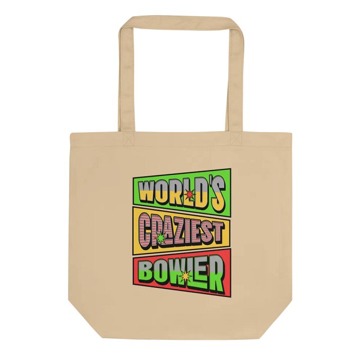 Worlds Craziest Bowler Stellar Eco Tote product image (1)