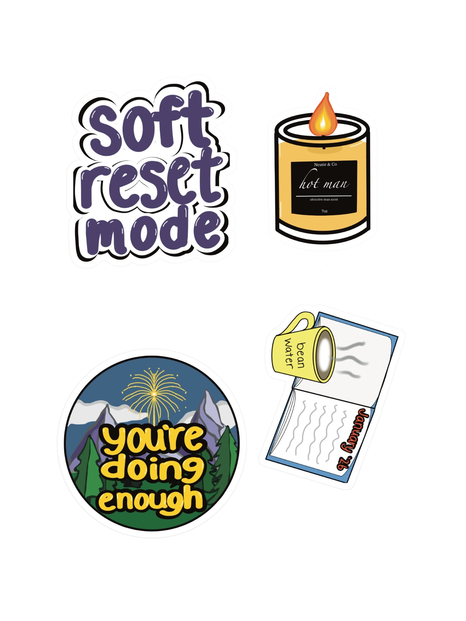 January Stickers '26 product image (3)