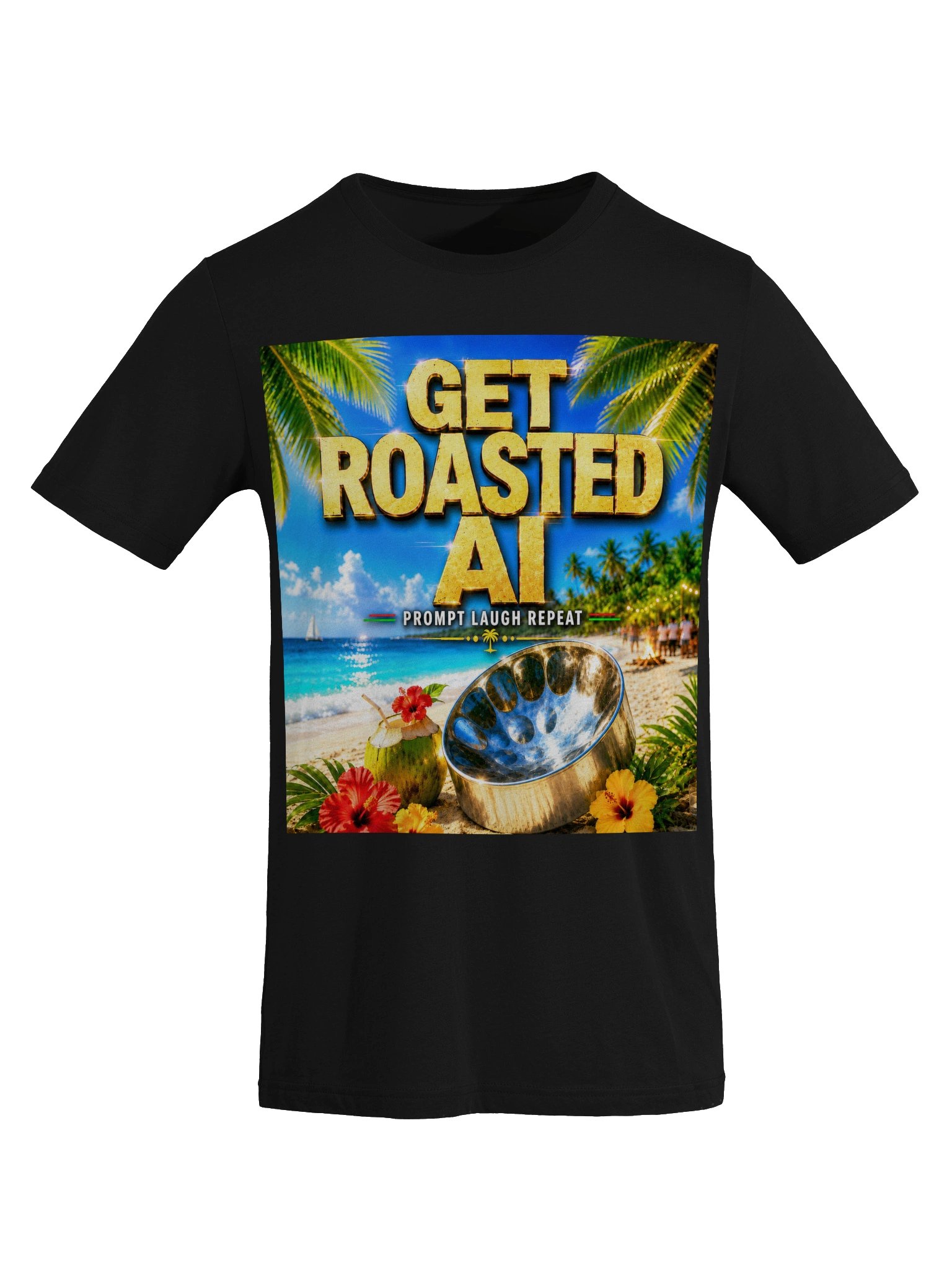 Get Roasted AI (PLR) - Ultra-Soft Triblend T-Shirt product image (17)