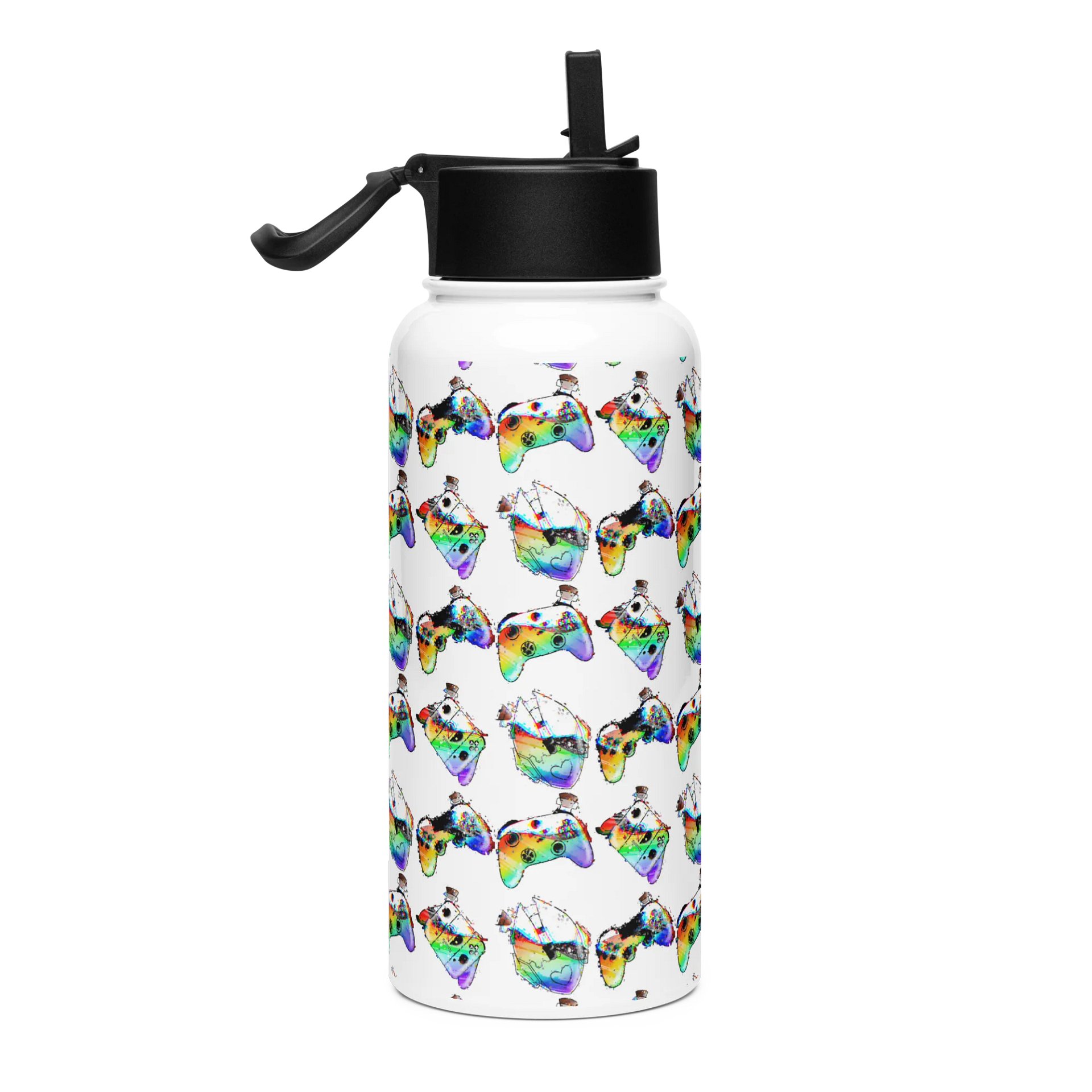 Glitched Controller Waterbottle product image (4)