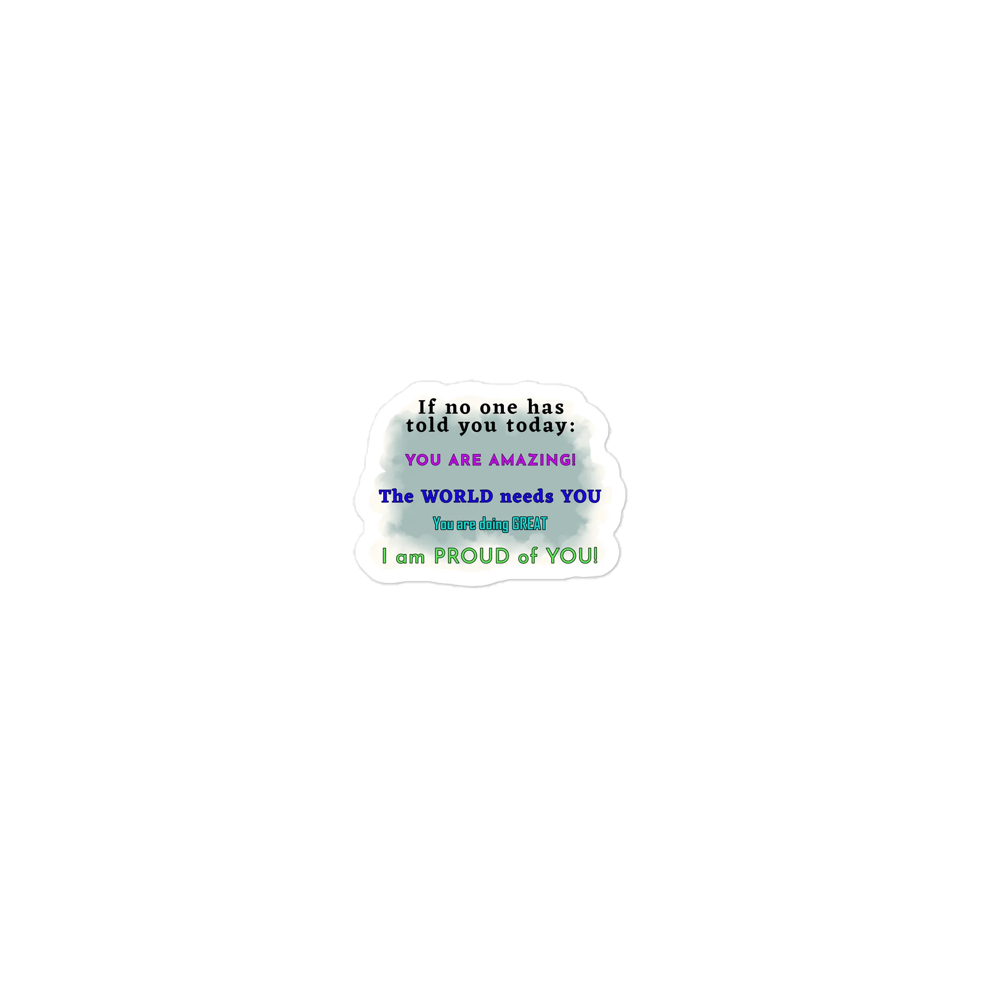Proud Sticker product image (1)