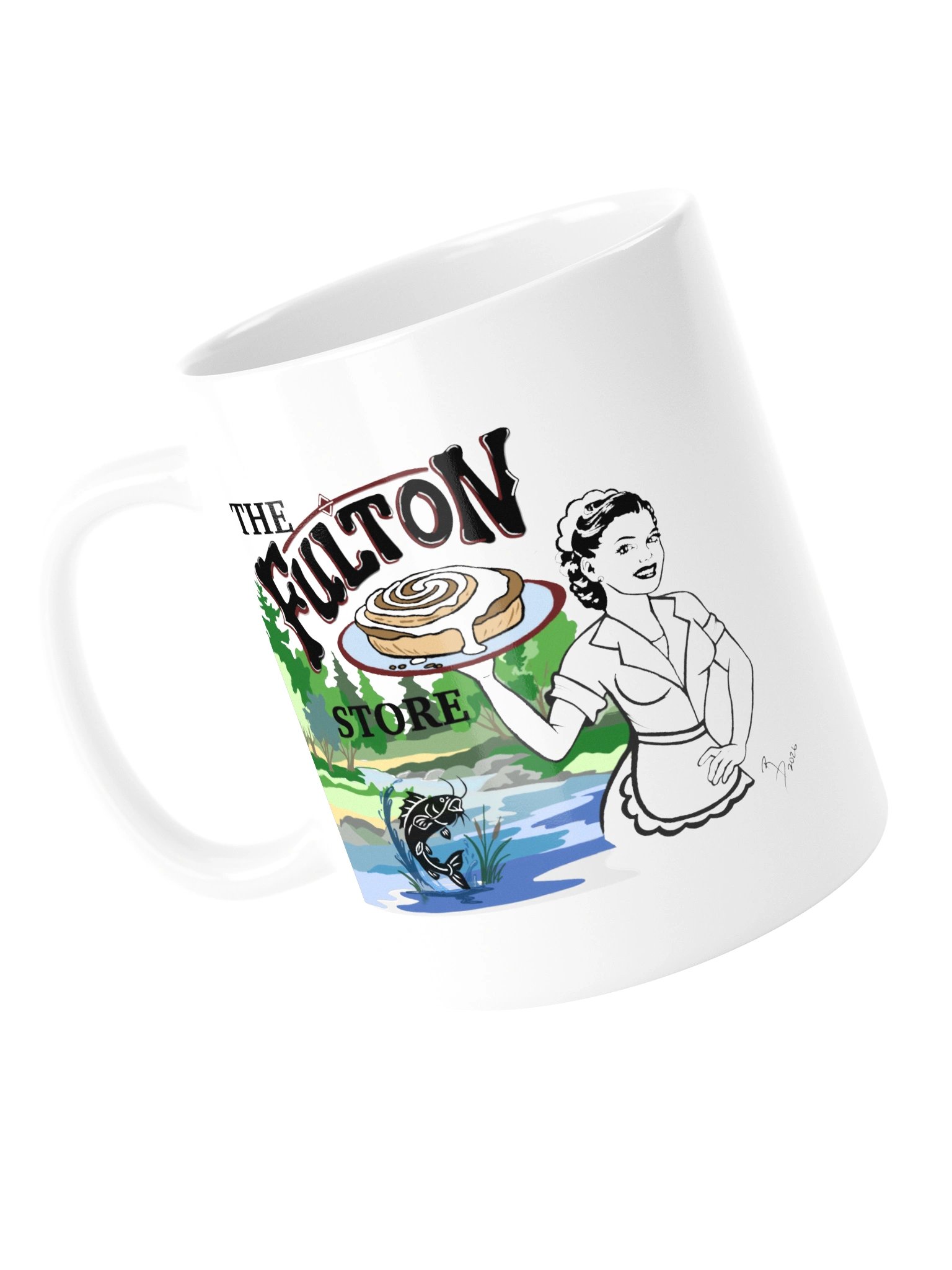 The Fulton Store Logo Mug product image (13)