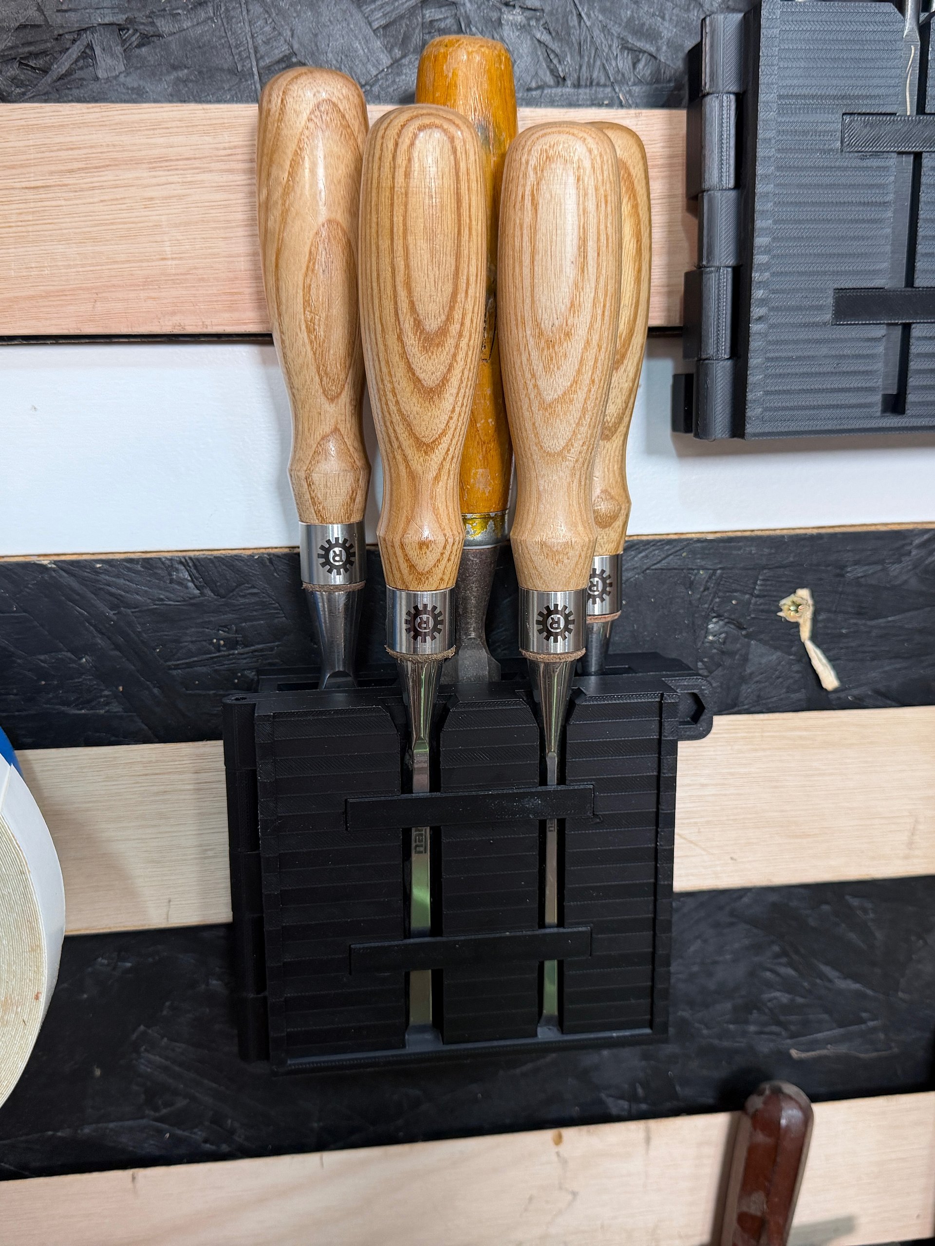 Chisel Holders, Hinged and Flat, Complete 3D Print File Bundle product image (4)