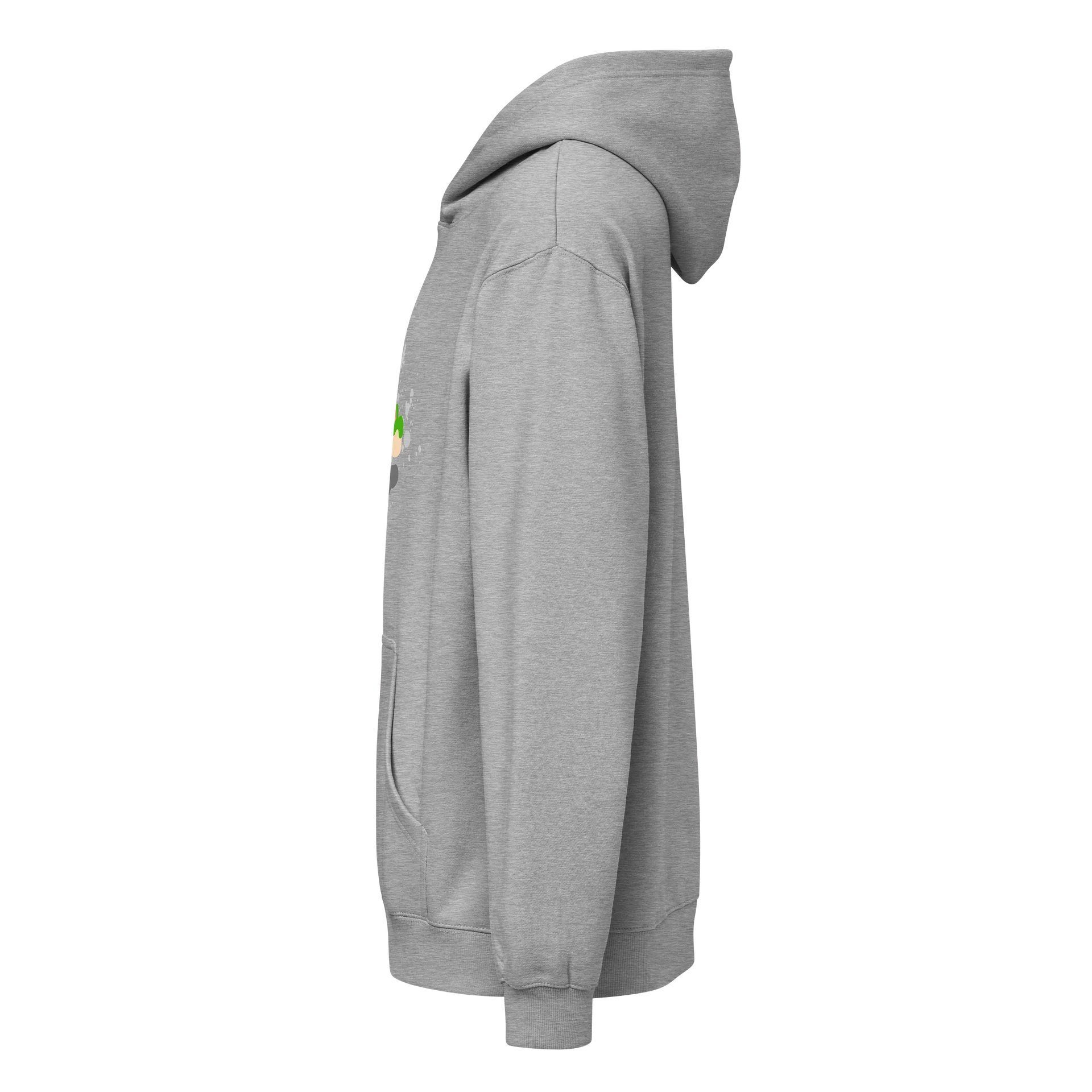 “Bob PH” grey box hoodie product image (3)